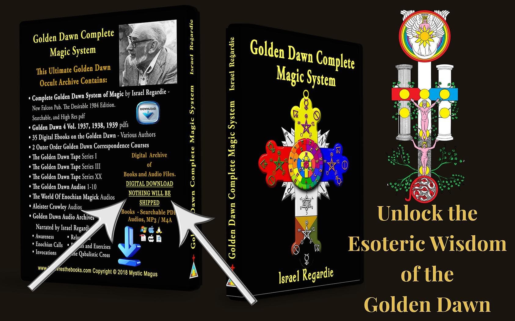 Complete Golden Dawn System Of Magic. Books of Wisdom Collection Israel Regardie, Aleister Crowley - image 5