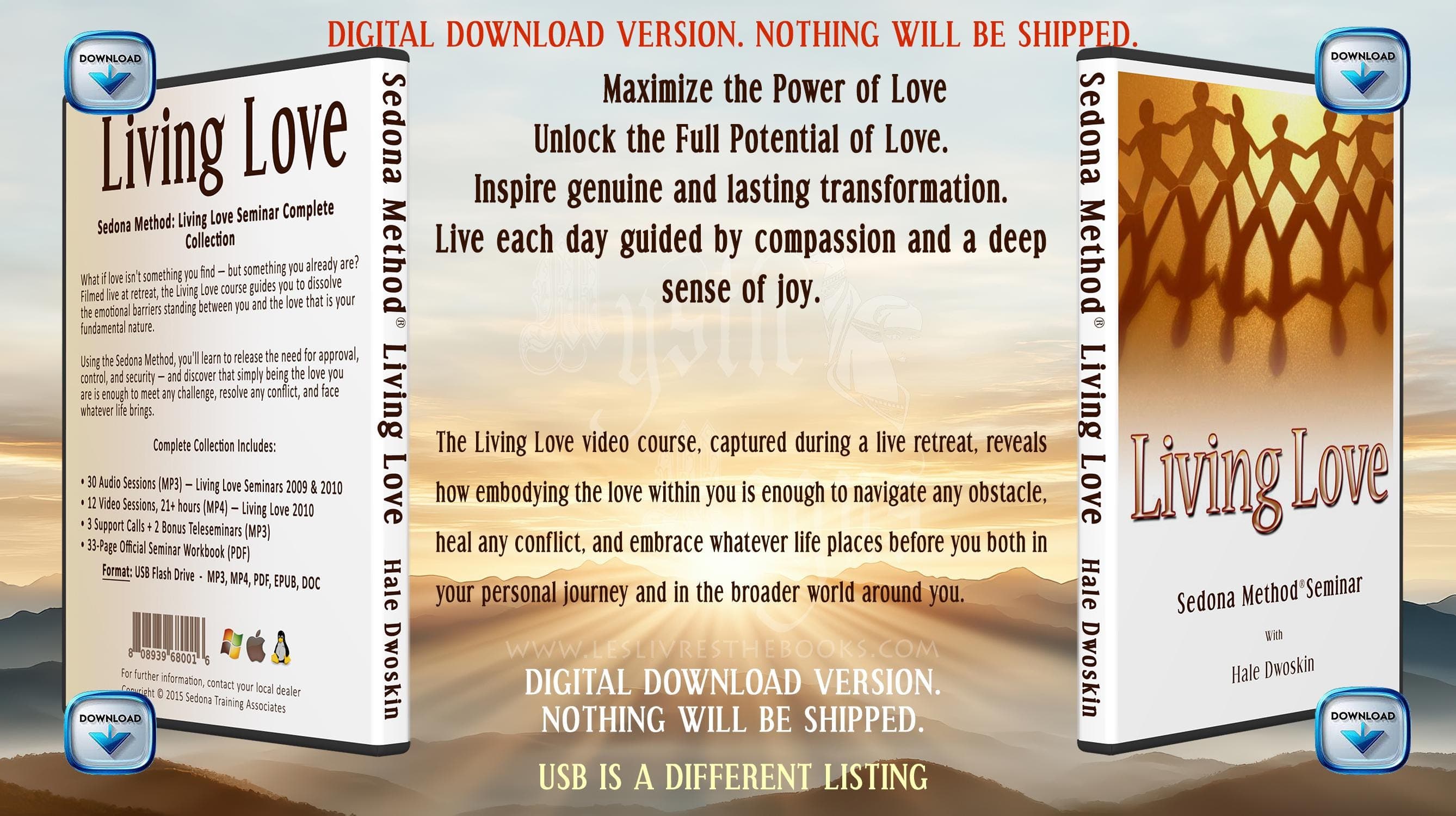 Sedona Method: Living Love Seminar Complete Collection – Hale Dwoskin - image 3