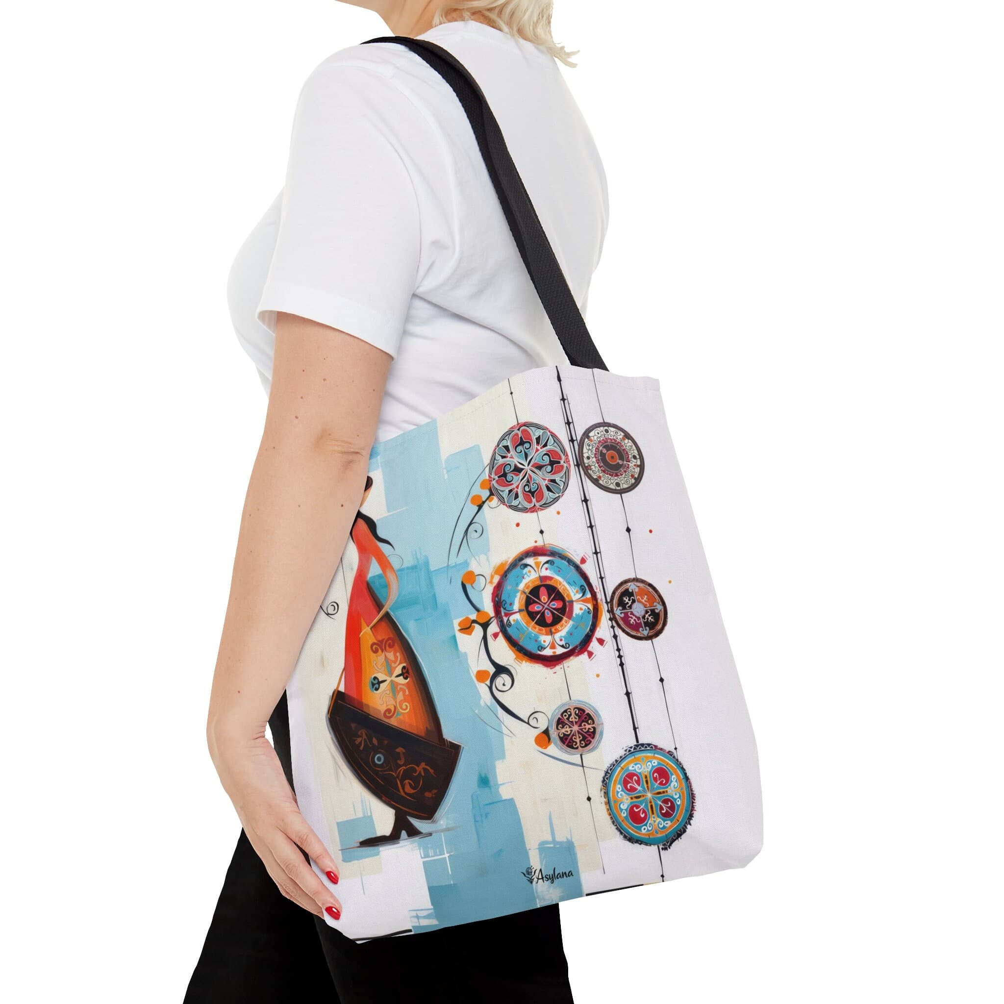 ASYLANA Tote Bag based on Qazaq Art ethnic patterns 121 - image 4