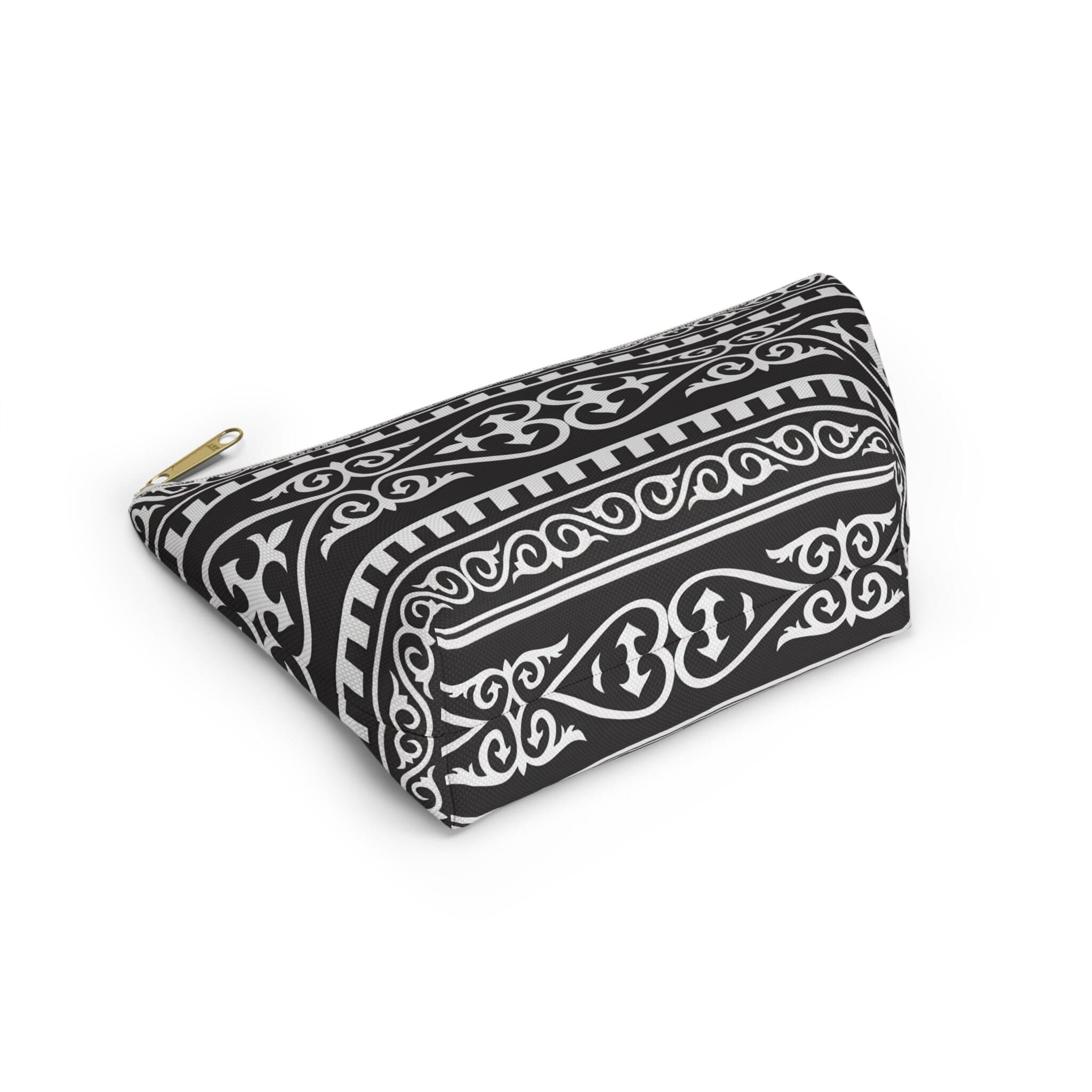 ASYLANA Accessory Pouch Bag for Cosmetics Jewelry Makeup and Travel with Kazakh Art and Design 514 - image 5