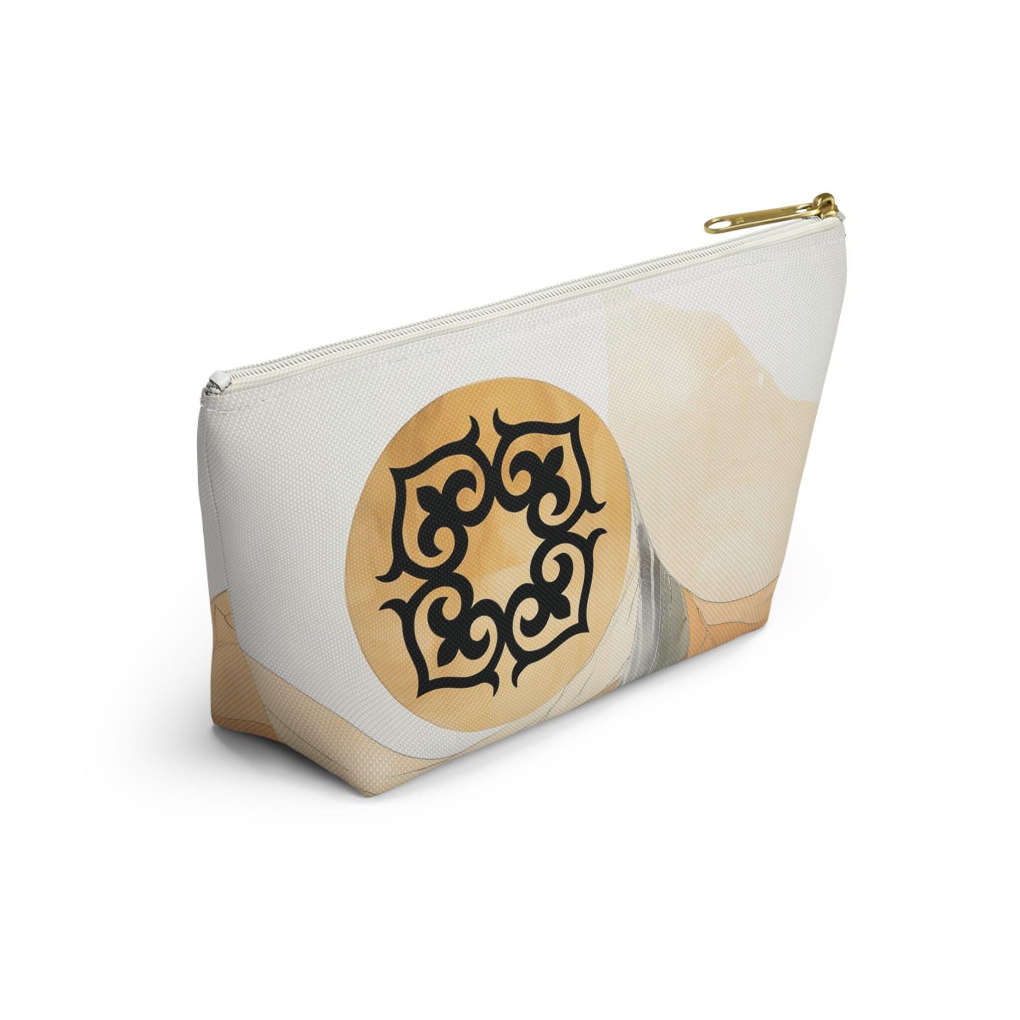ASYLANA Accessory Pouch Bag for Cosmetics Jewelry Makeup and Travel with Kazakh Art and Design 510 - image 4