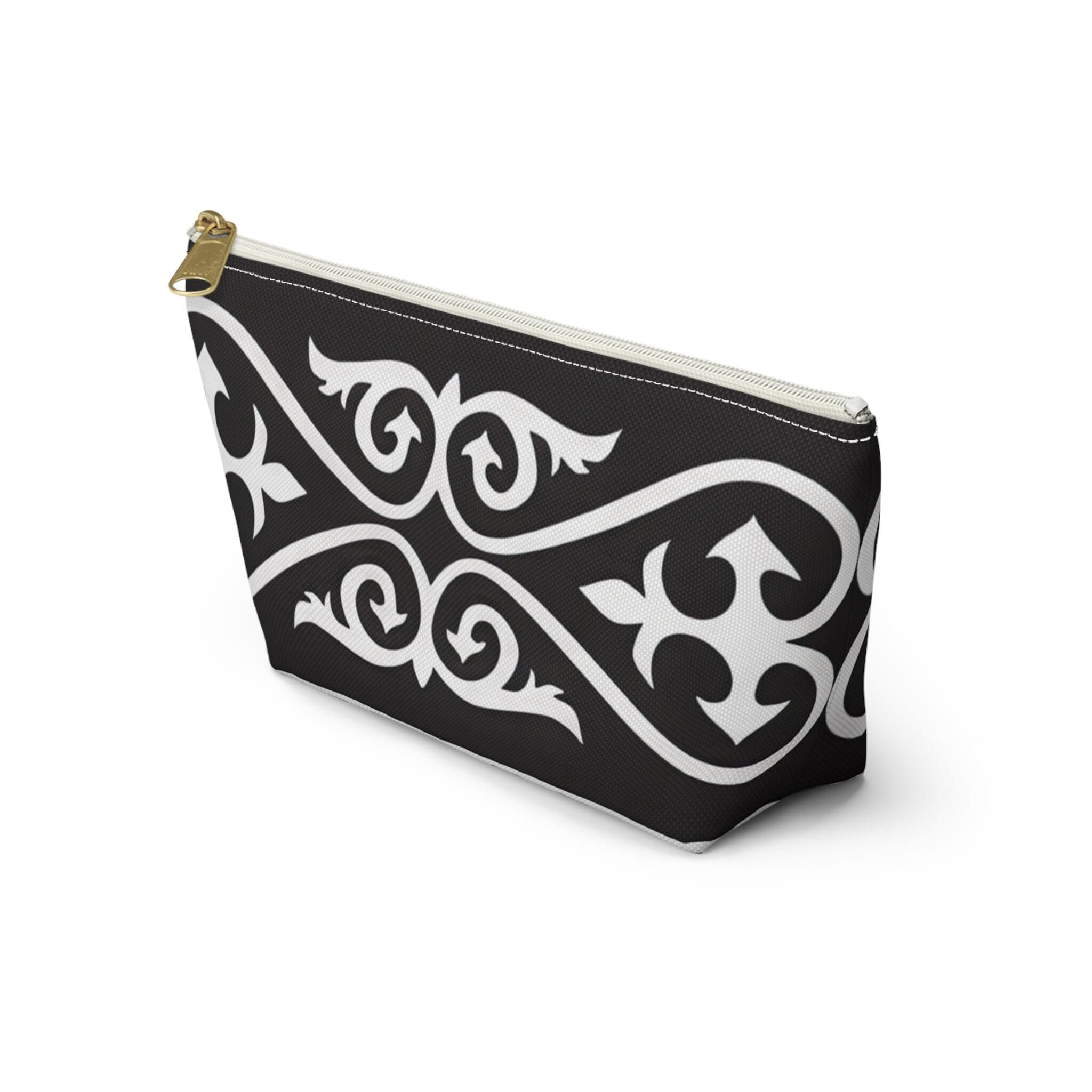 ASYLANA Accessory Pouch Bag for Cosmetics Jewelry Makeup and Travel with Kazakh Art and Design 515 - image 3