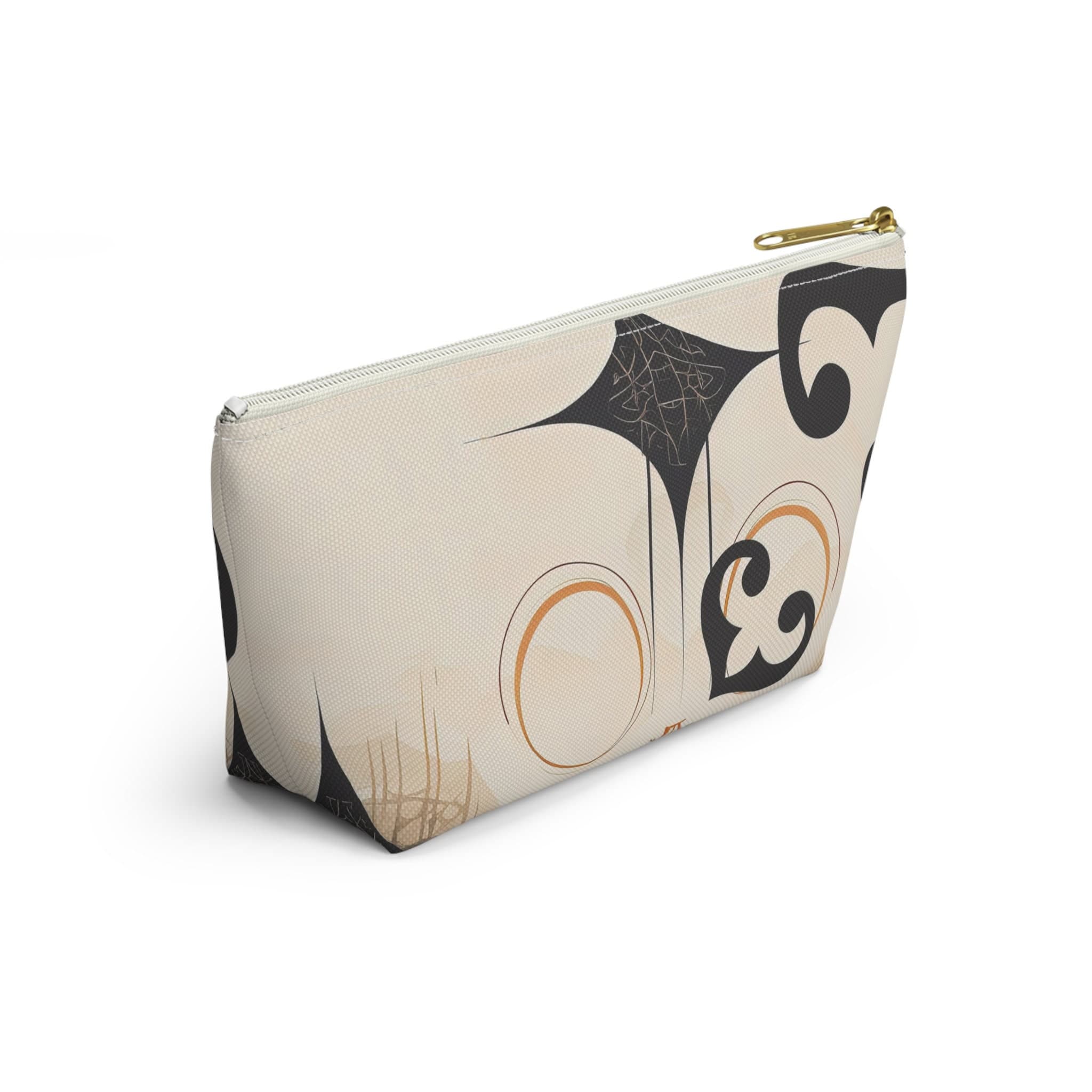 ASYLANA Accessory Pouch Bag for Cosmetics Jewelry Makeup and Travel with Kazakh Art and Design 519 - image 4