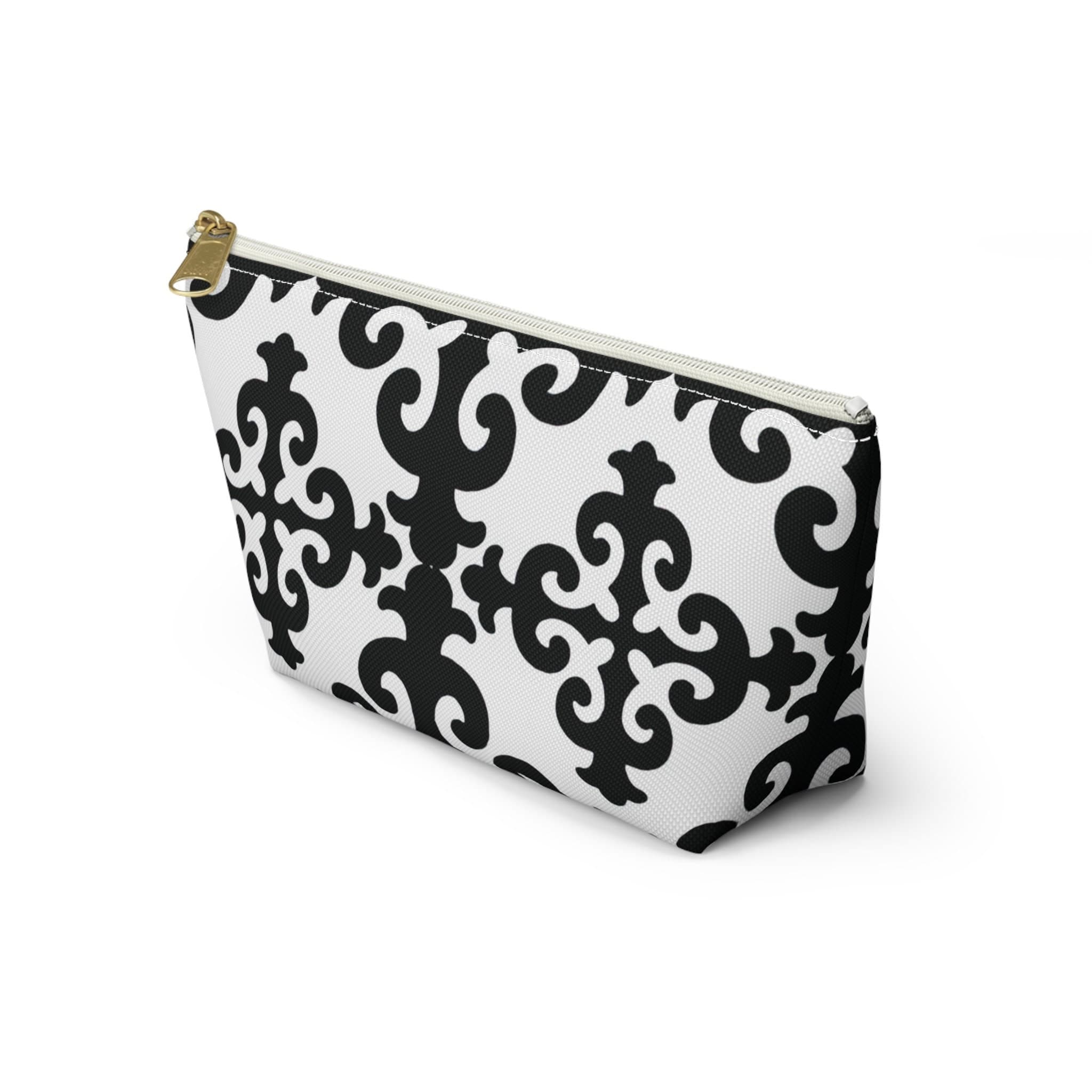 ASYLANA Accessory Pouch Bag for Cosmetics Jewelry Makeup and Travel with Kazakh Art and Design 501 - image 3