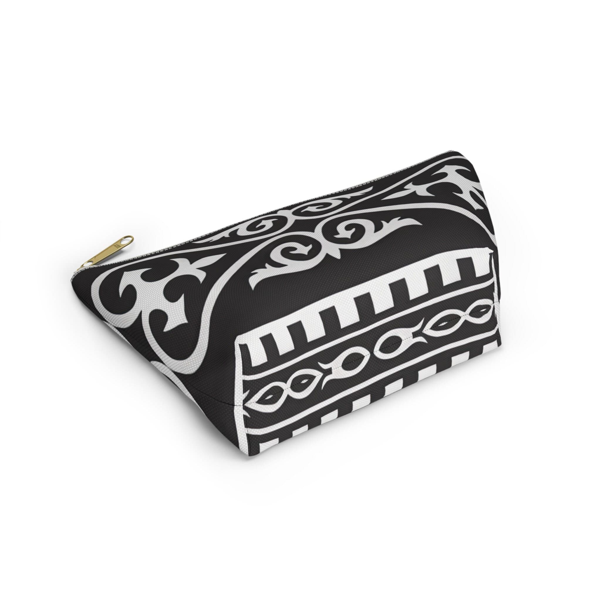 ASYLANA Accessory Pouch Bag for Cosmetics Jewelry Makeup and Travel with Kazakh Art and Design 515 - image 5