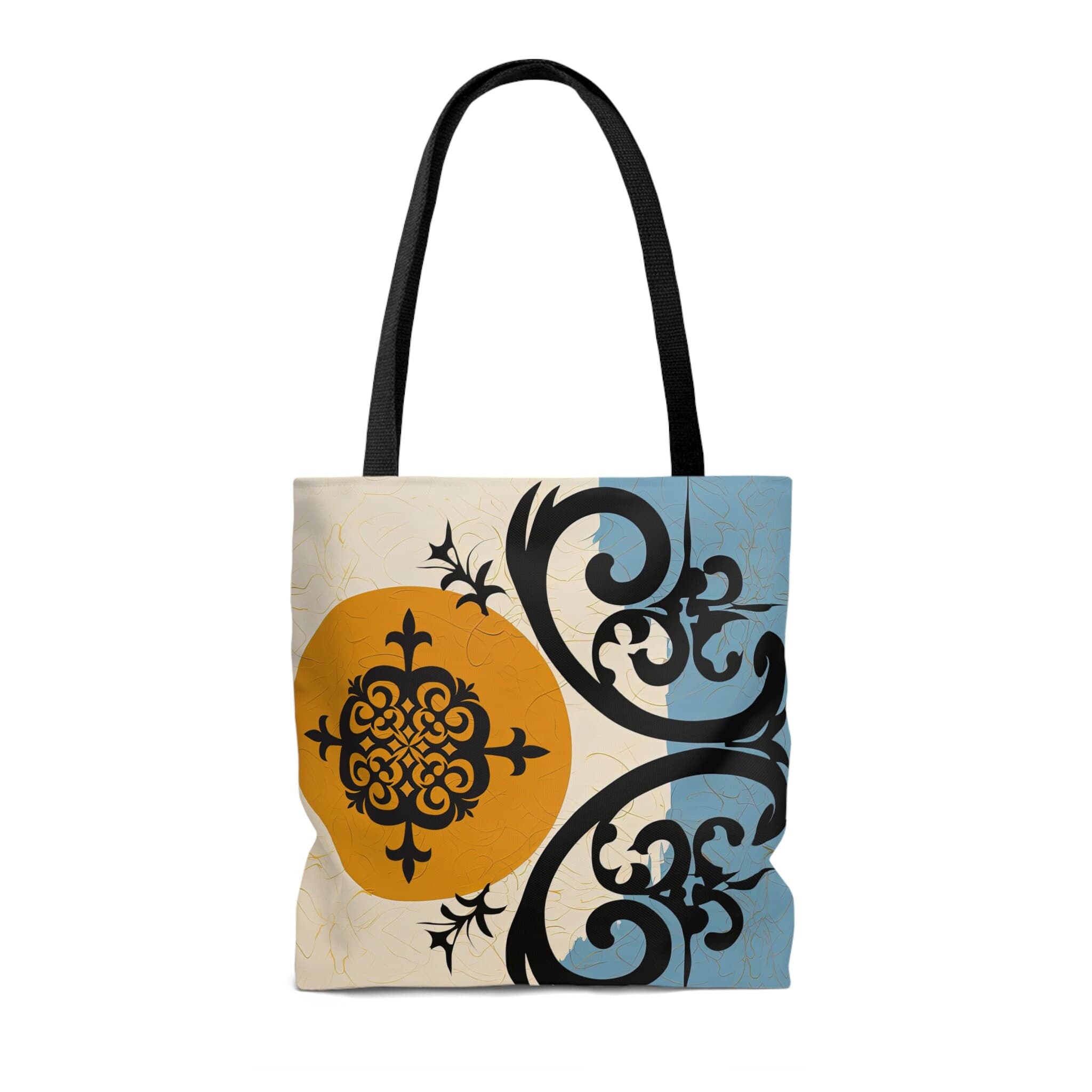 ASYLANA Tote Bag based on Qazaq Art with ethnic patterns of Kazakhstan and Central Asia Handbag 104