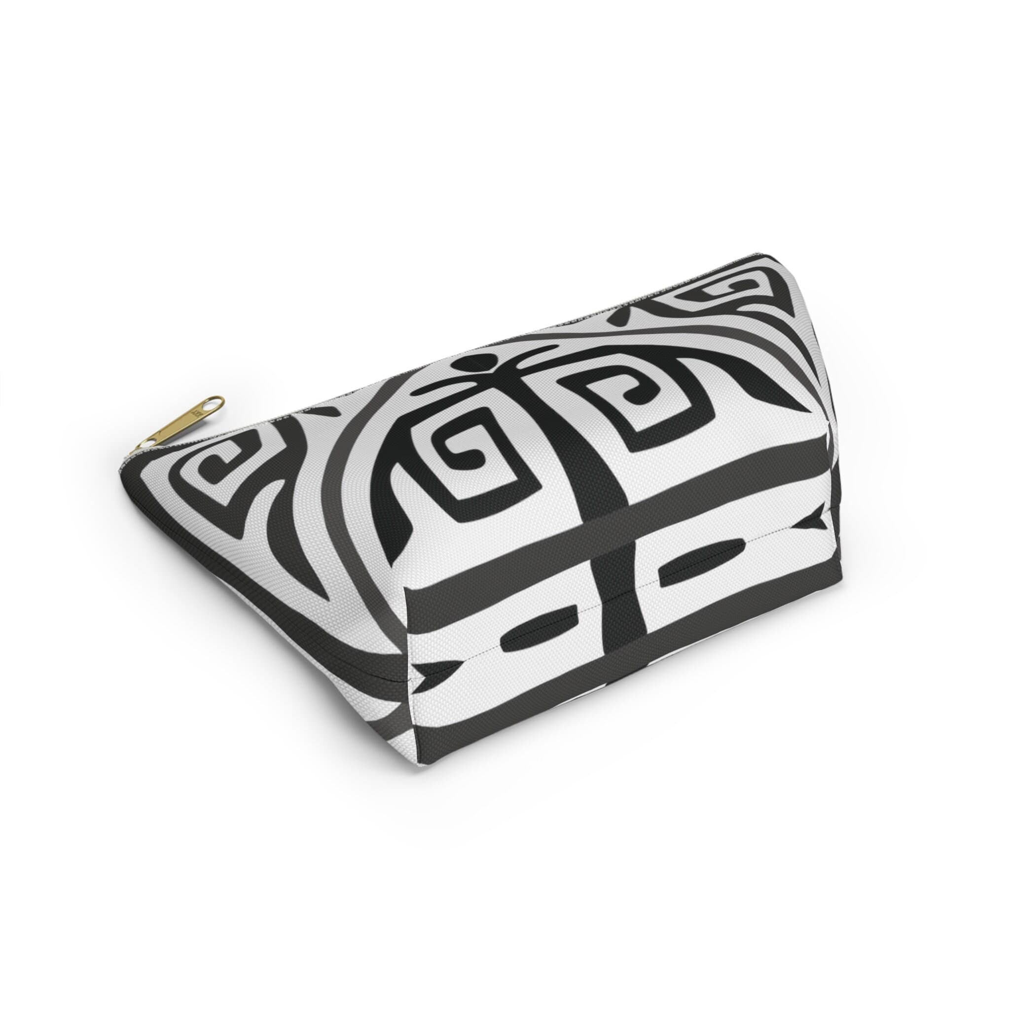 ASYLANA Accessory Pouch Bag for Cosmetics Jewelry Makeup and Travel with Kazakh Art and Design 507 - image 5