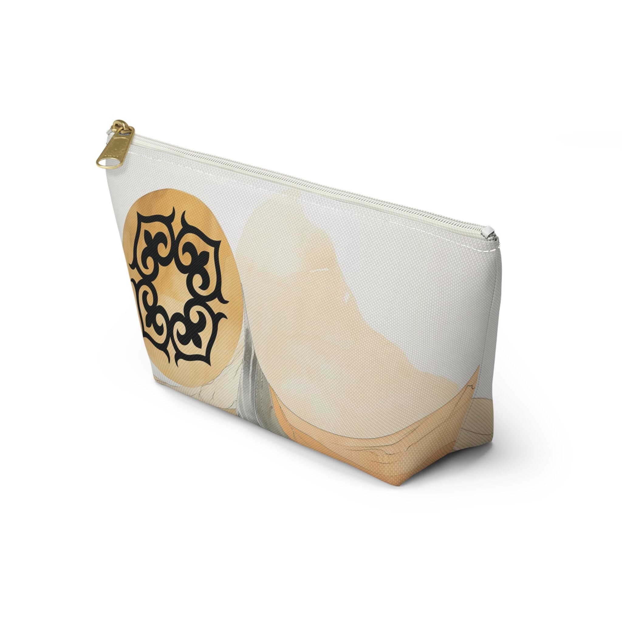 ASYLANA Accessory Pouch Bag for Cosmetics Jewelry Makeup and Travel with Kazakh Art and Design 510 - image 3