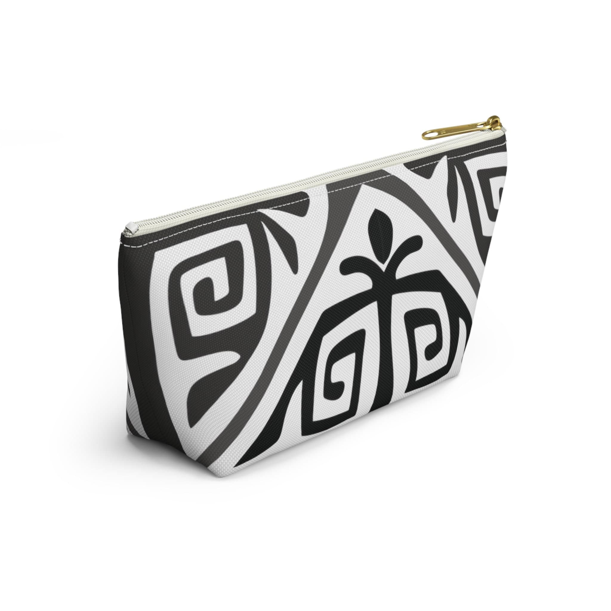 ASYLANA Accessory Pouch Bag for Cosmetics Jewelry Makeup and Travel with Kazakh Art and Design 507 - image 4