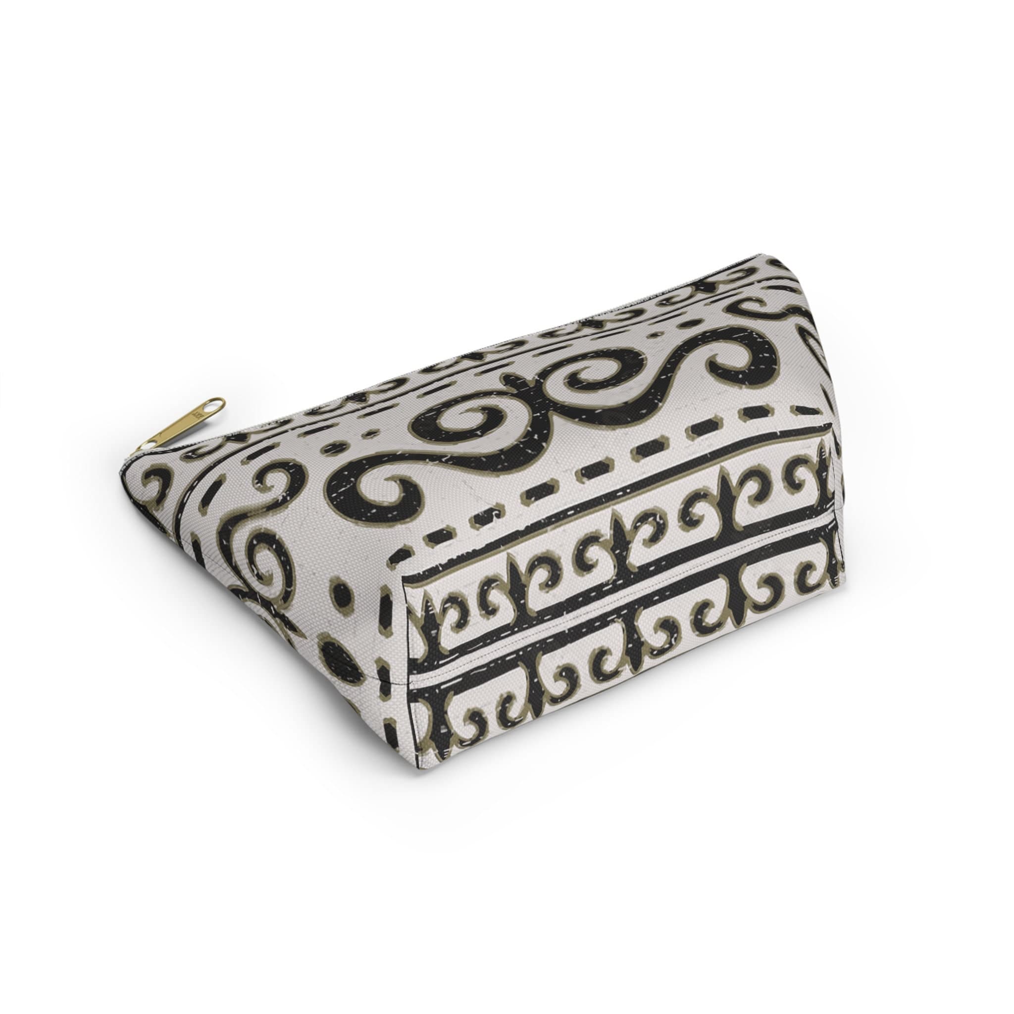 ASYLANA Accessory Pouch Bag for Cosmetics Jewelry Makeup and Travel with Kazakh Art and Design 508 - image 5