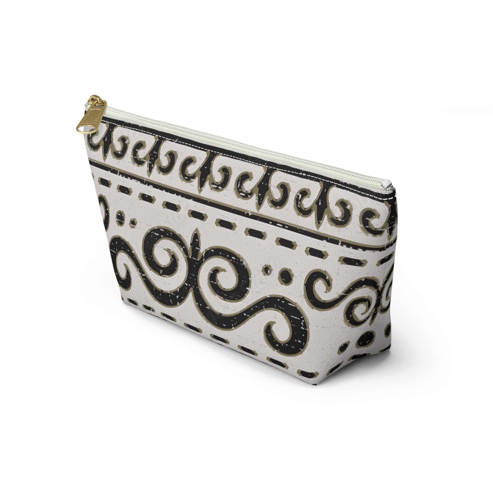 ASYLANA Accessory Pouch Bag for Cosmetics Jewelry Makeup and Travel with Kazakh Art and Design 508 - image 3