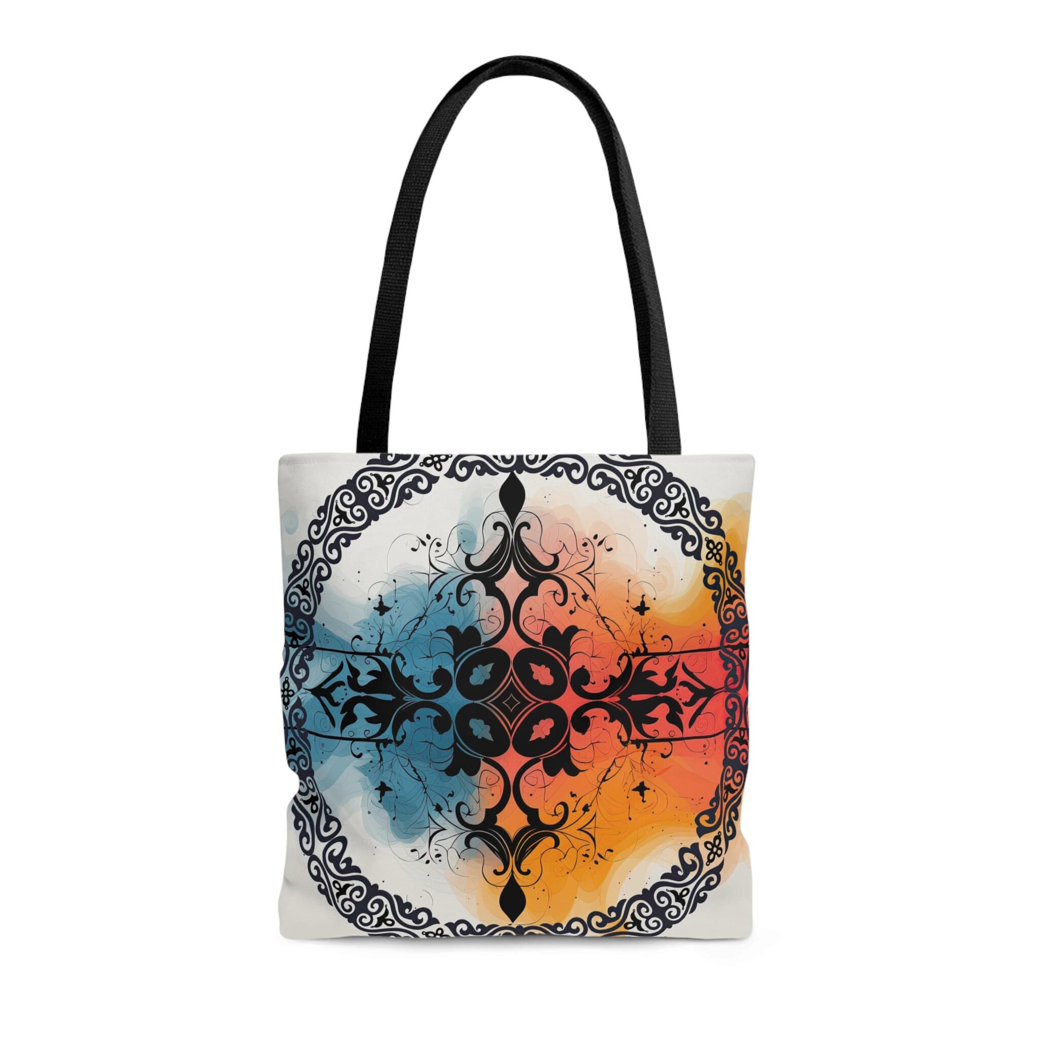 ASYLANA Tote Bag based on Qazaq Art with ethnic patterns of Kazakhstan and Central Asia Handbag 102