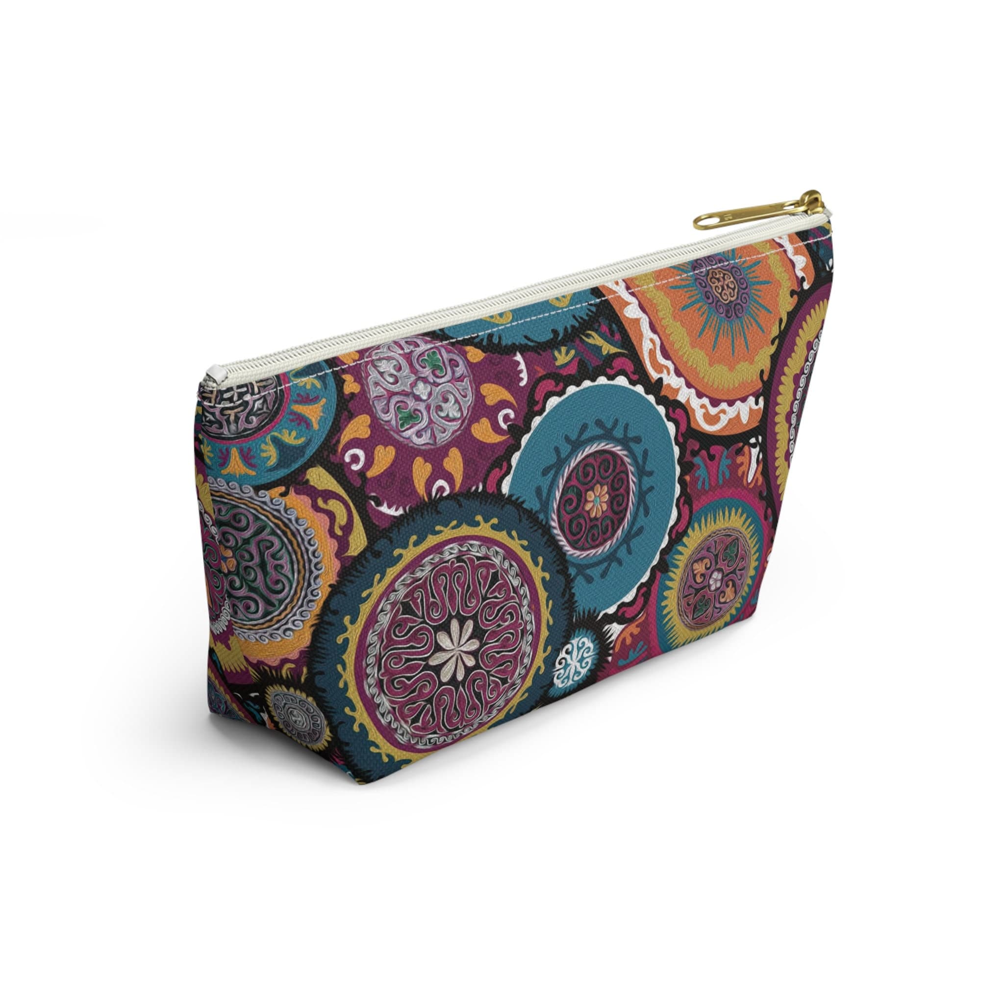 ASYLANA Accessory Pouch Bag for Cosmetics, Jewelry, Makeup, and Travel with Kazakh Art and Design 522 - image 4