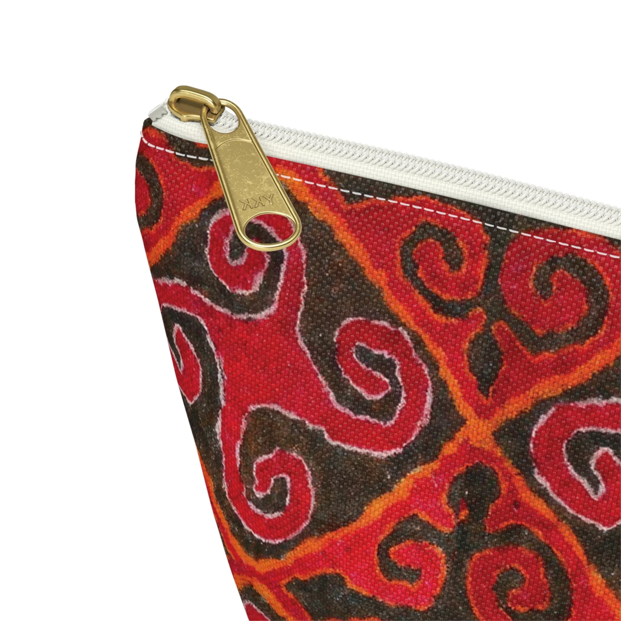 ASYLANA Accessory Pouch Bag for Cosmetics Jewelry Makeup and Travel with Kazakh Art and Design 511 - image 2