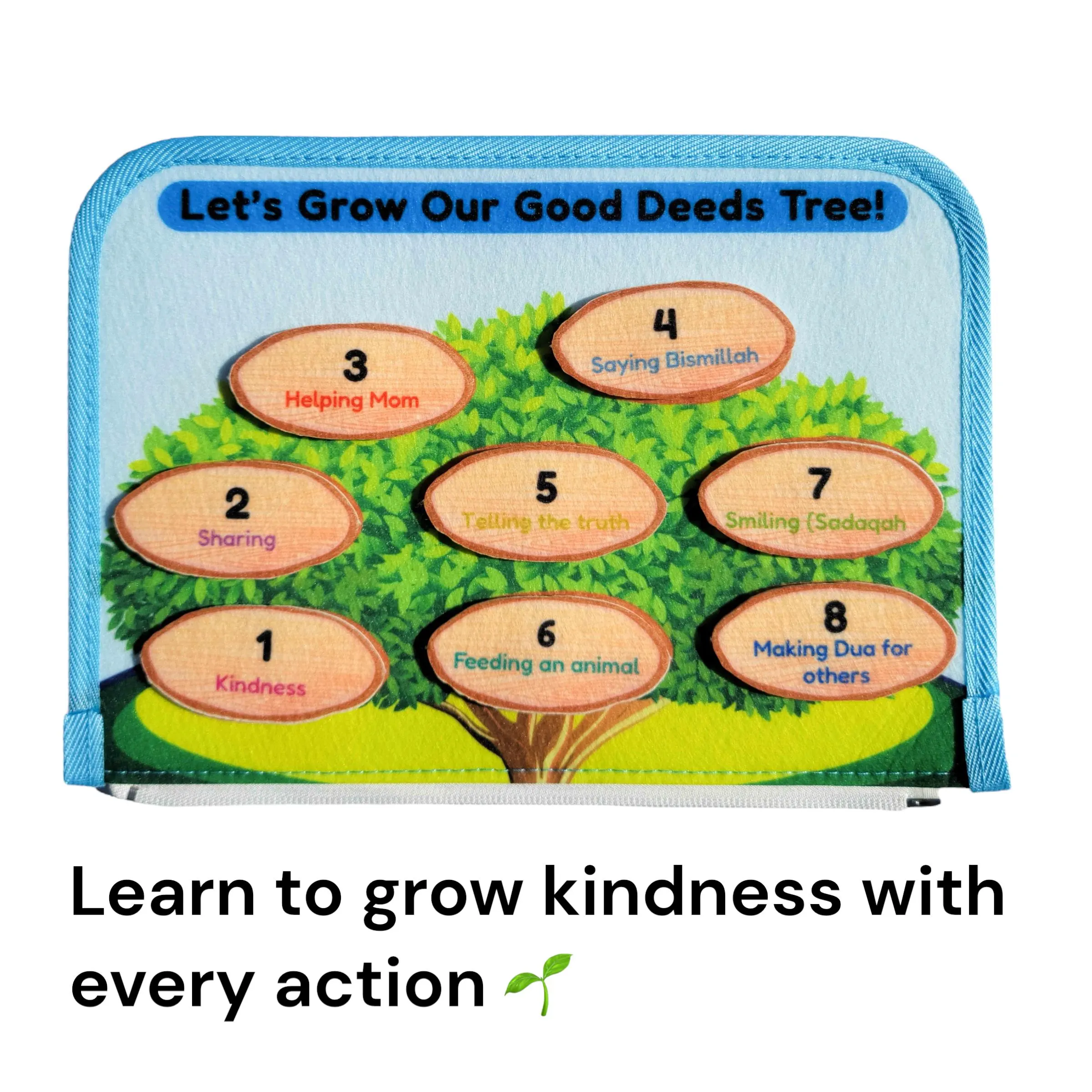 Islamic Quiet Book – Montessori Busy Board, Ramadan Gift - image 4