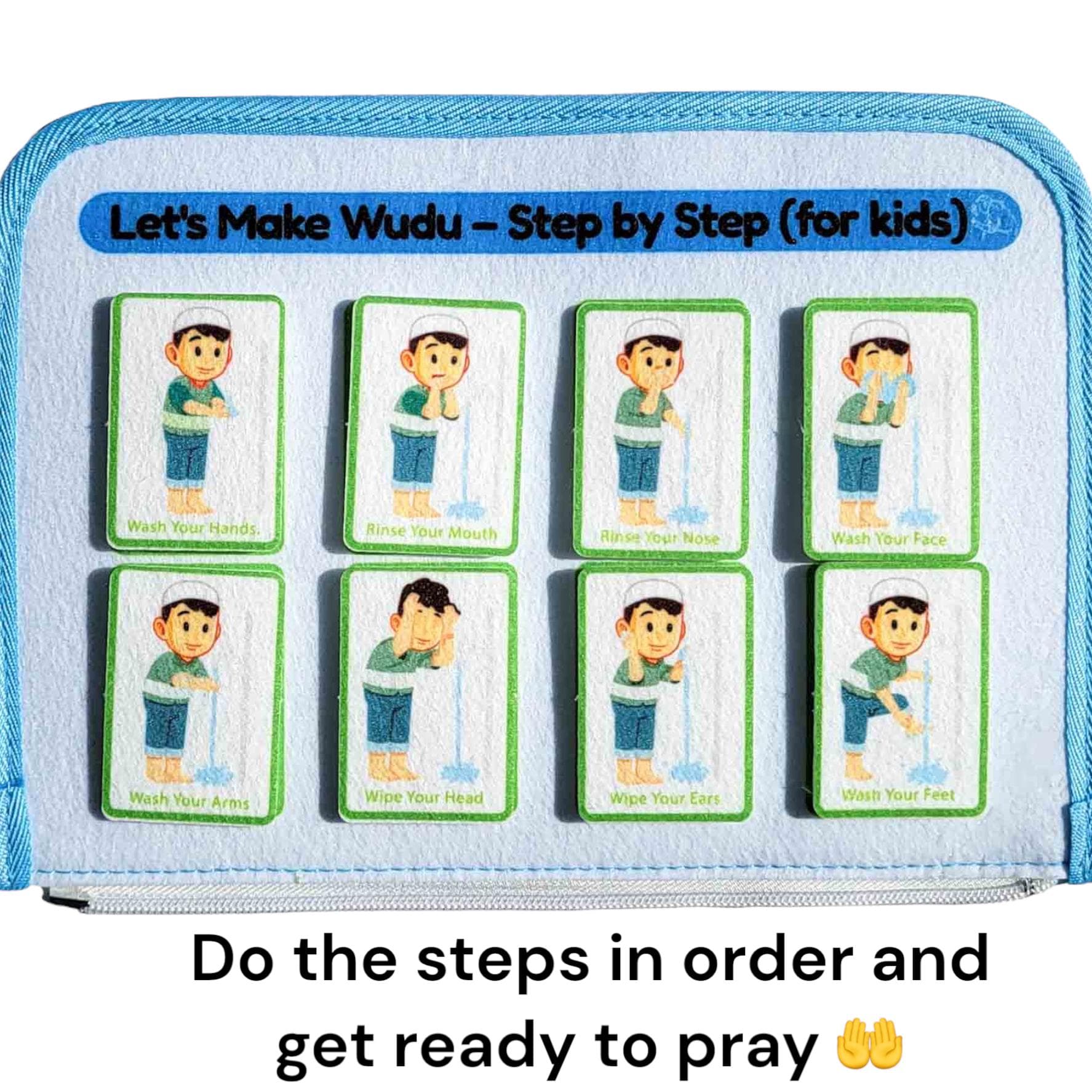Islamic Quiet Book – Montessori Busy Board, Ramadan Gift - image 5