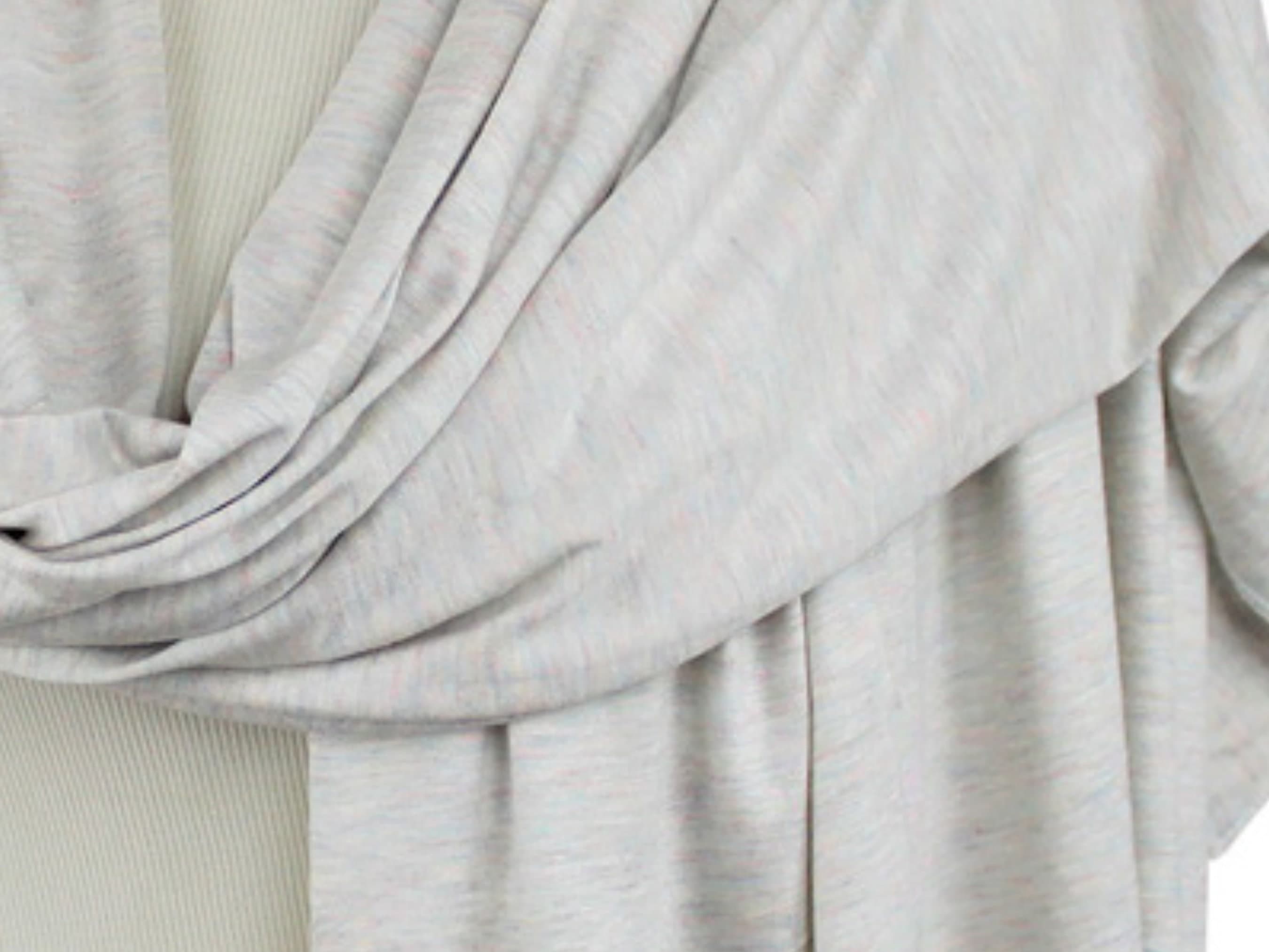 Light Beige Jersey Hijab, Soft Cotton Feel, Standard Size - image 4