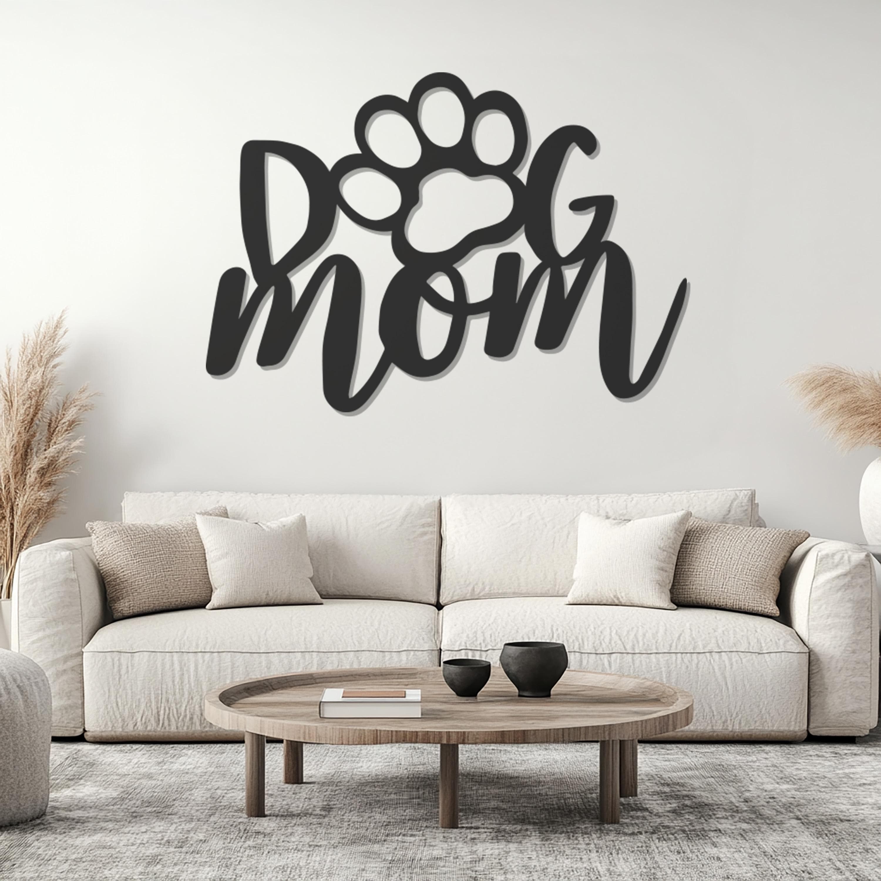 Dog Mom Metal Wall Art, Pet Lover DecorNew Year's gift - image 3