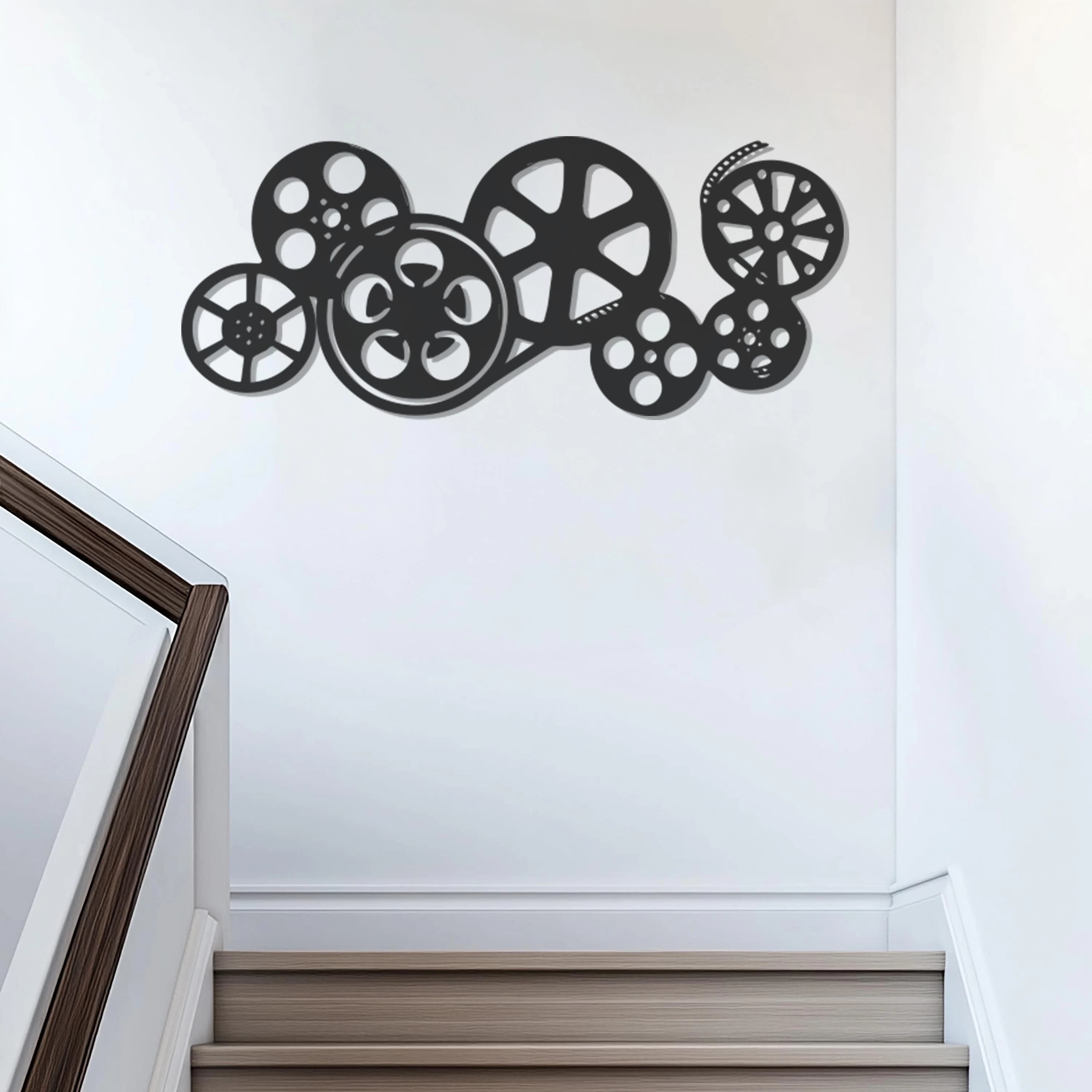 Movie Metal Wall Art, Vintage Movie Home Decor, Abstract Art Wall Decor, Unique Wall Hangings, Christmas Home Gifts, Gift For Her