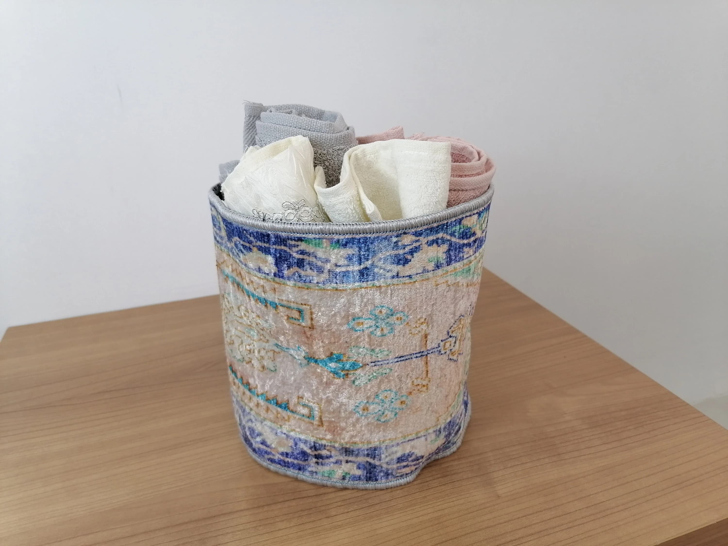 Multipurpose Basket, Plant Holder Basket, Clothes Organizer, Bohemian Basket, Unique Plant Pot, Artisan Basket, Decorative Basket, Planter - image 4