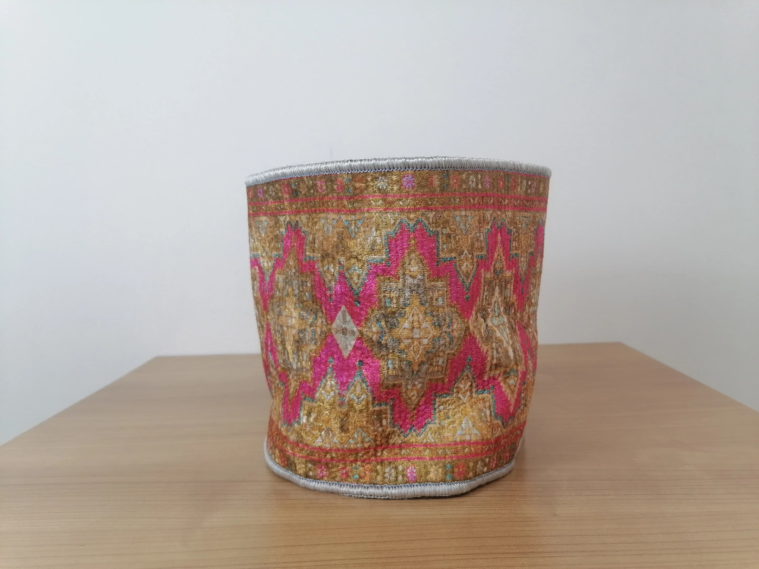 Boho Decor Basket - Versatile Storage and Plant Pot Cover - image 5