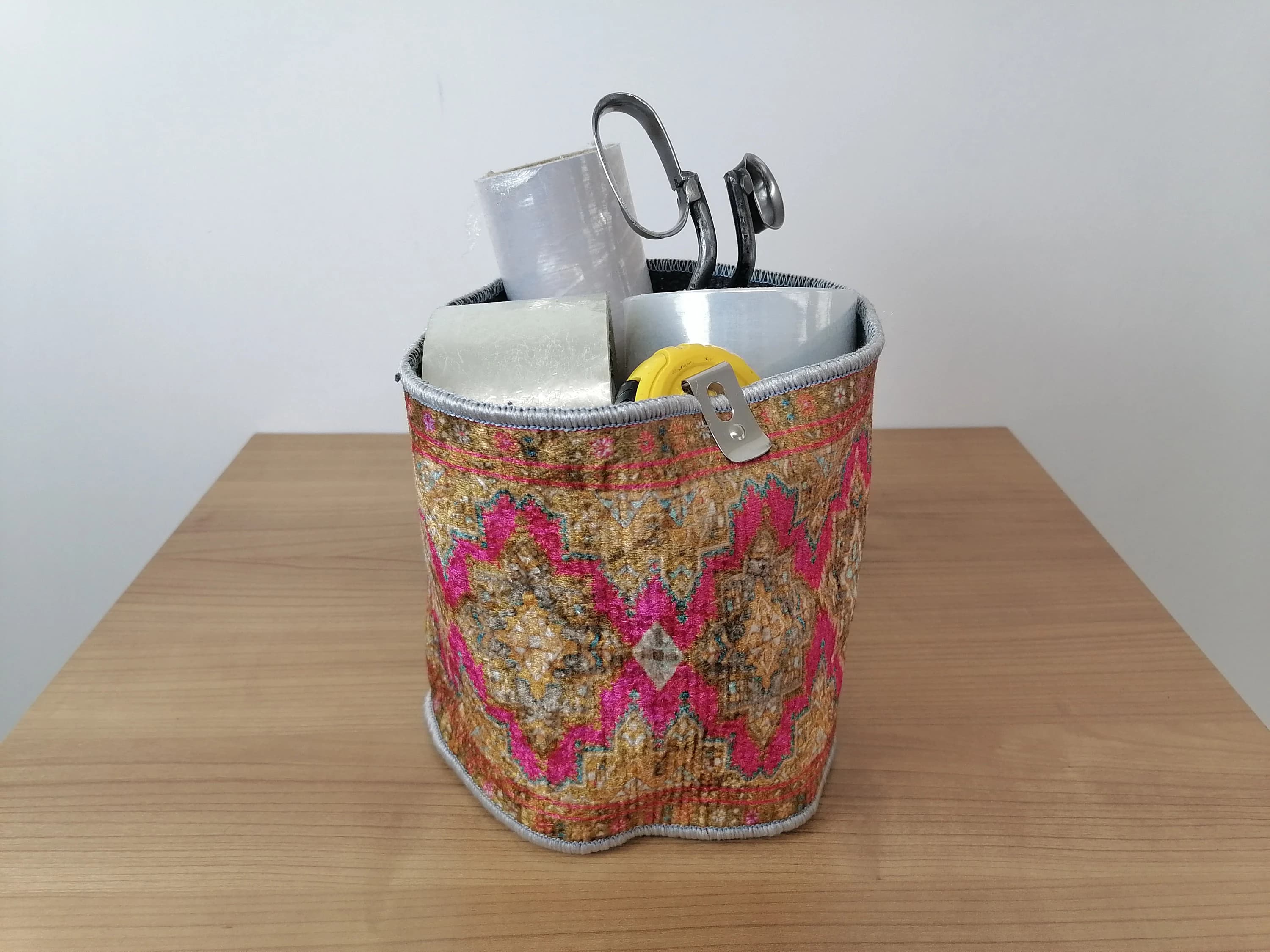 Boho Decor Basket - Versatile Storage and Plant Pot Cover - image 4