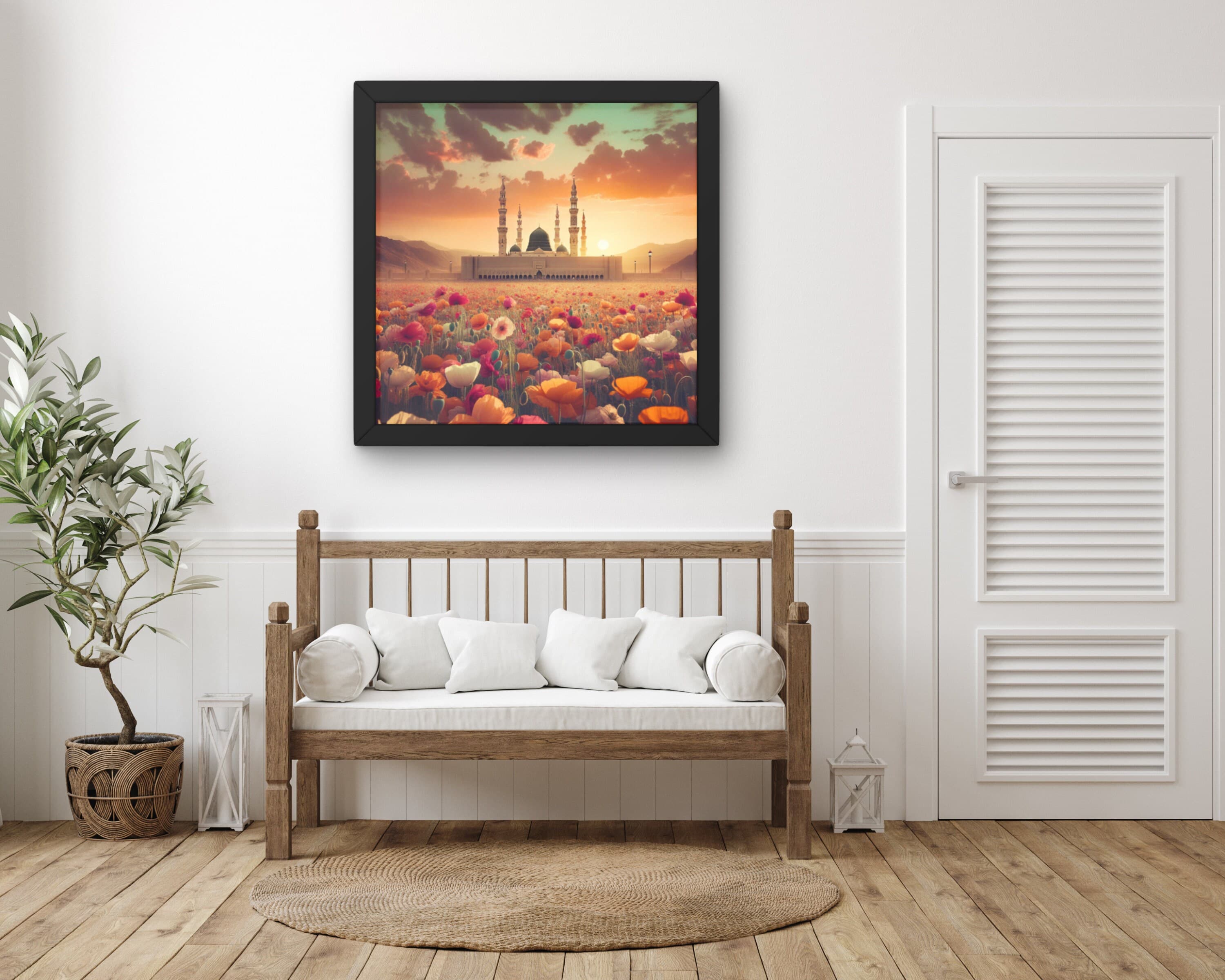 Islamic Landmarks AI Art Print Set: Kaaba, Dome of the Rock (Digital Download) - image 5