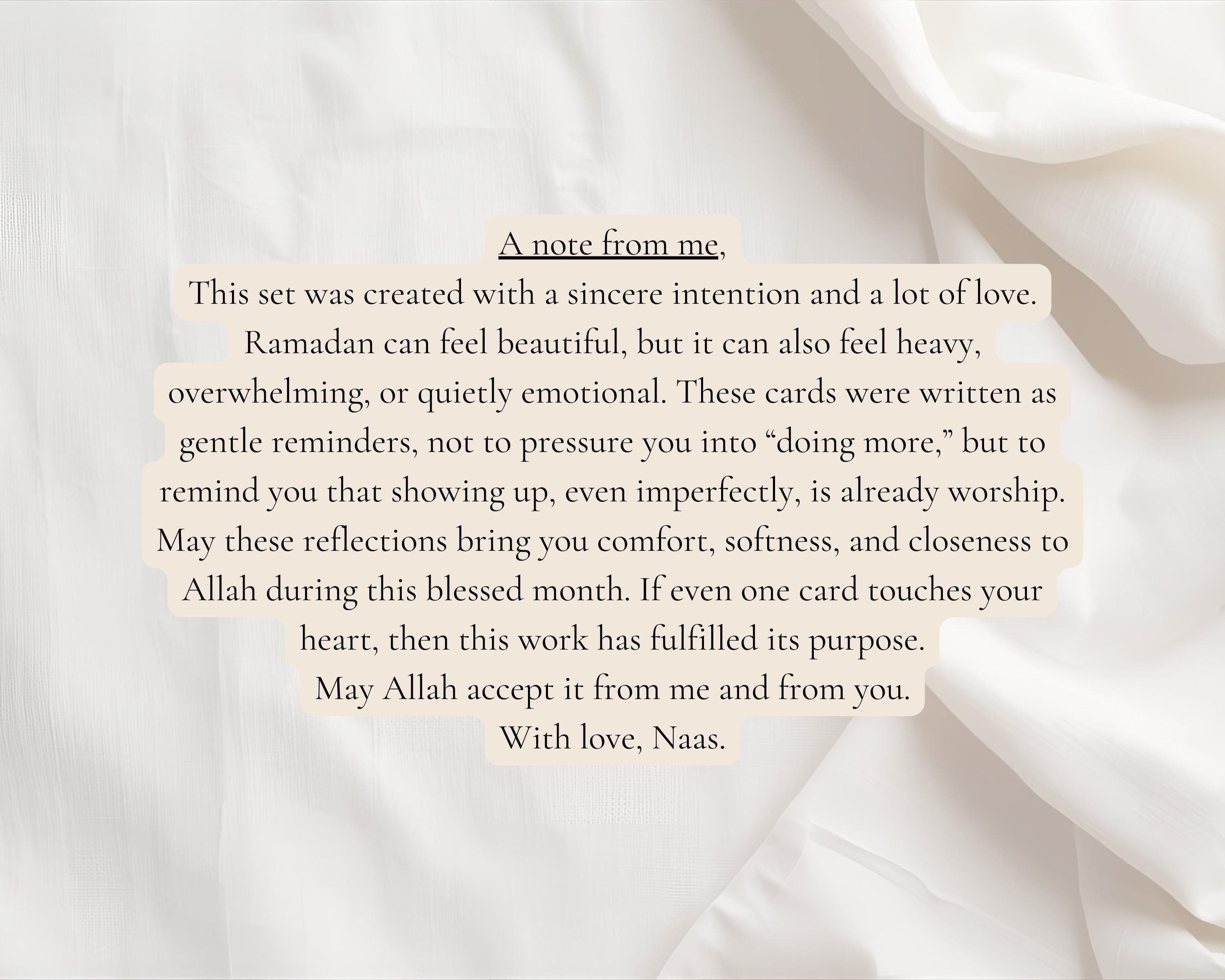Ramadan Reflection Cards | 30 Daily Islamic Reminders (Digital Download) - image 4