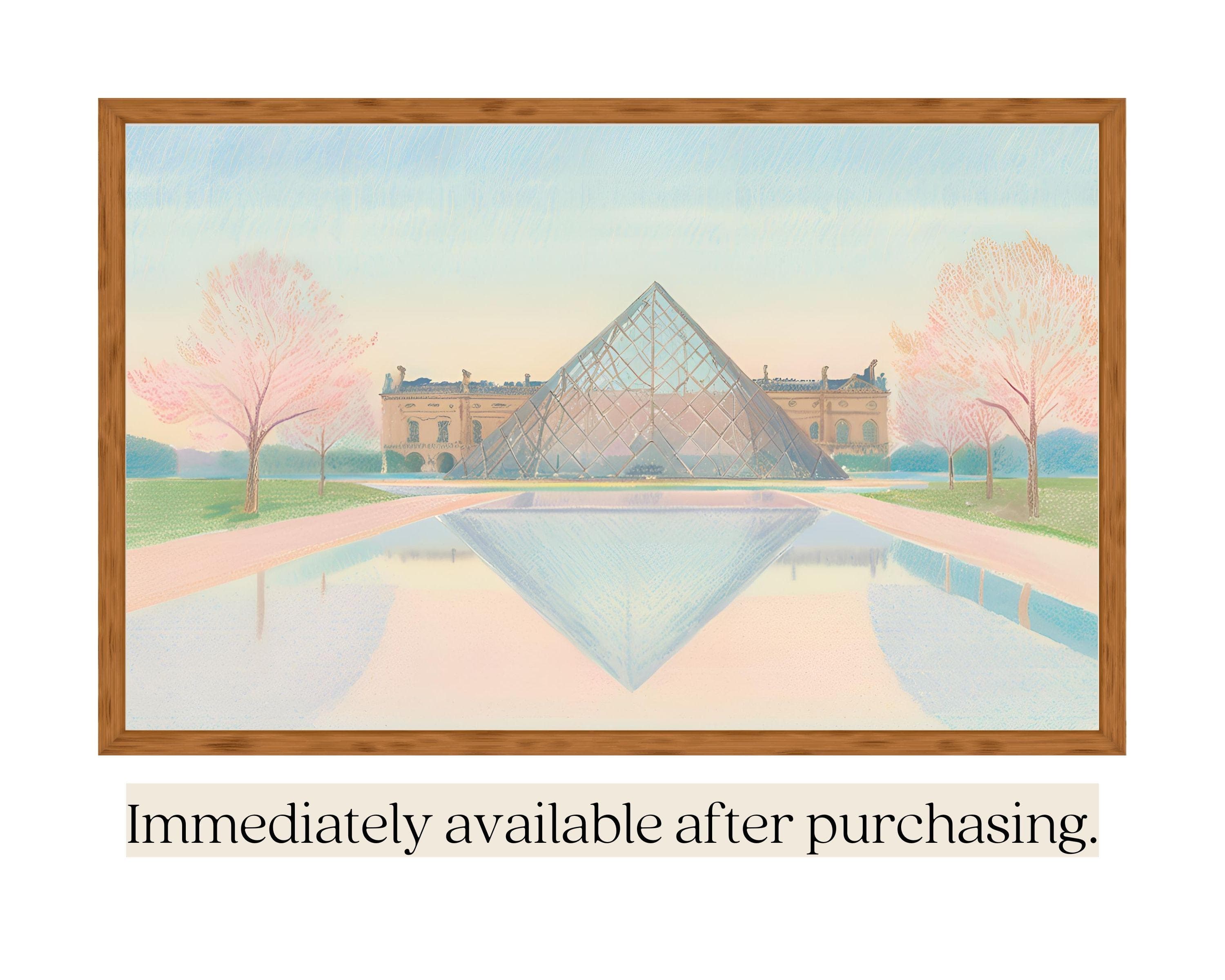 Paris Landmarks Frame TV Art – Spring Pastel Digital Set (5 Files) - image 3