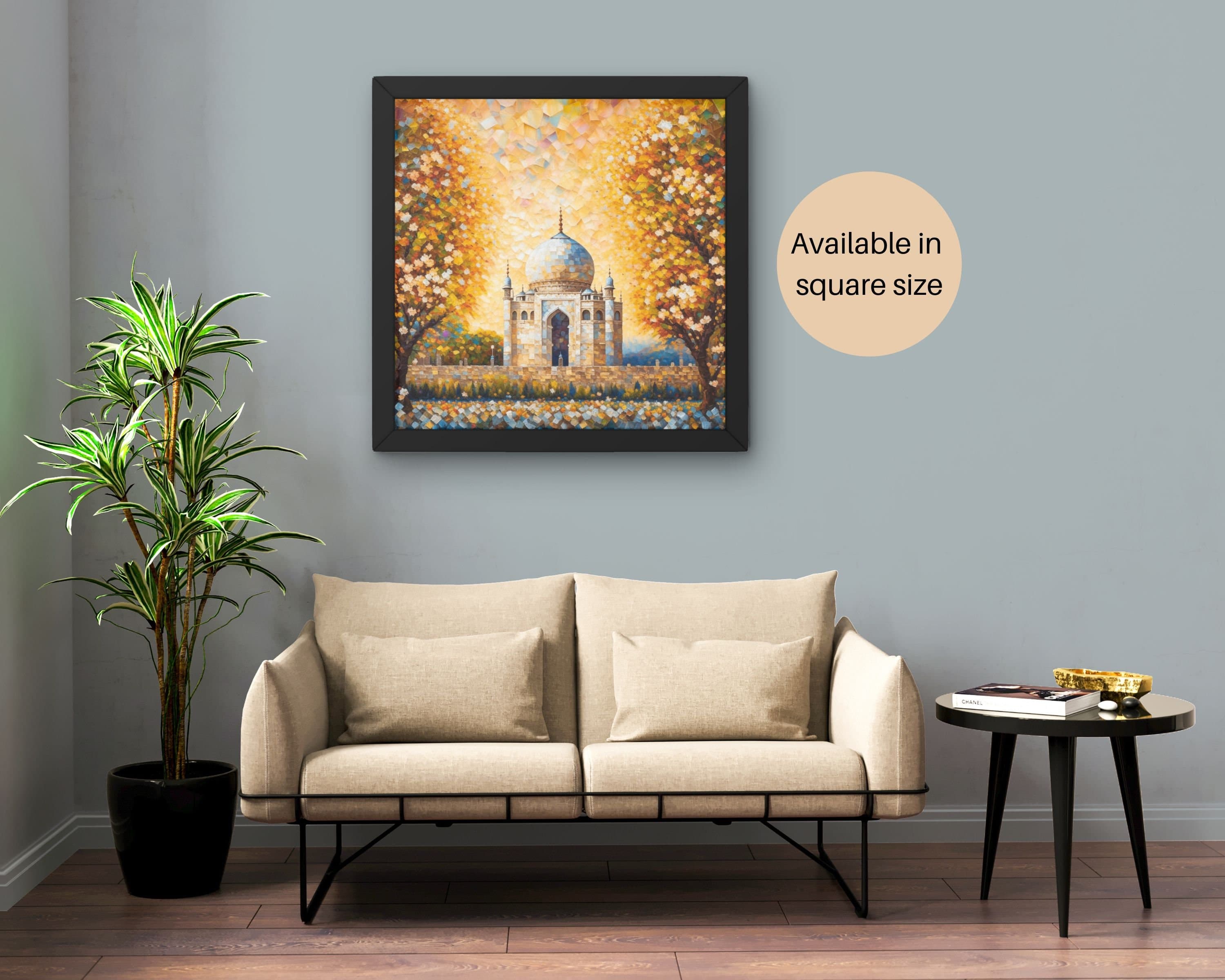 AI Islamic Taj Mahal Wall Art – Modern Ramadan/Eid Decor (Digital Download) - image 4