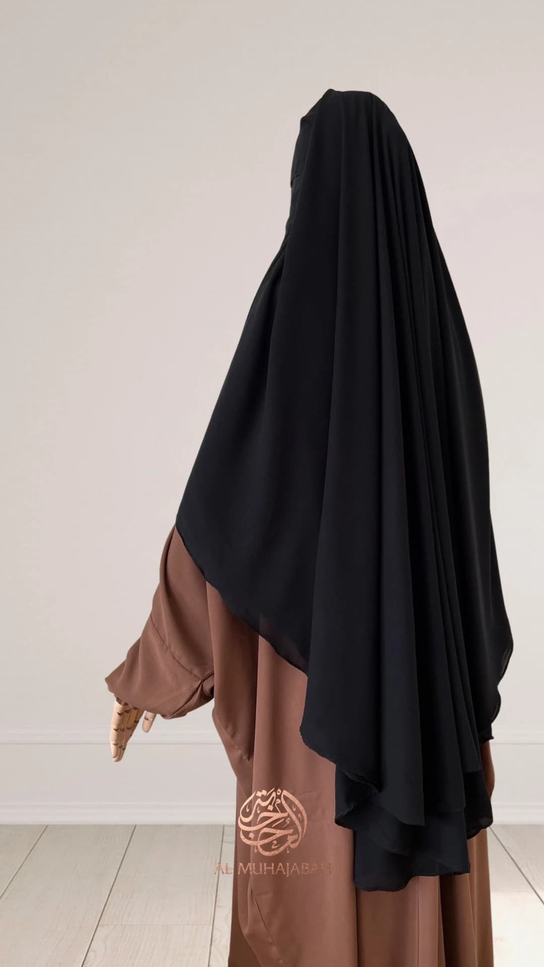 Flap niqab 3 layer, long. - image 3