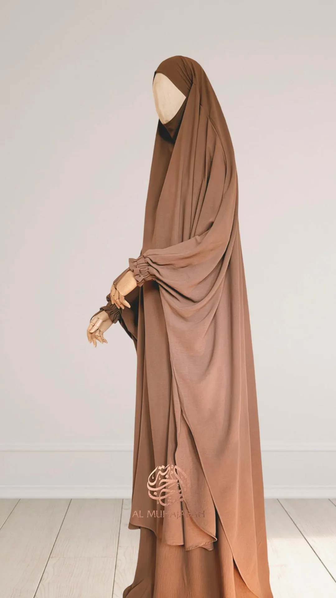 2 piece round long jilbab - image 4