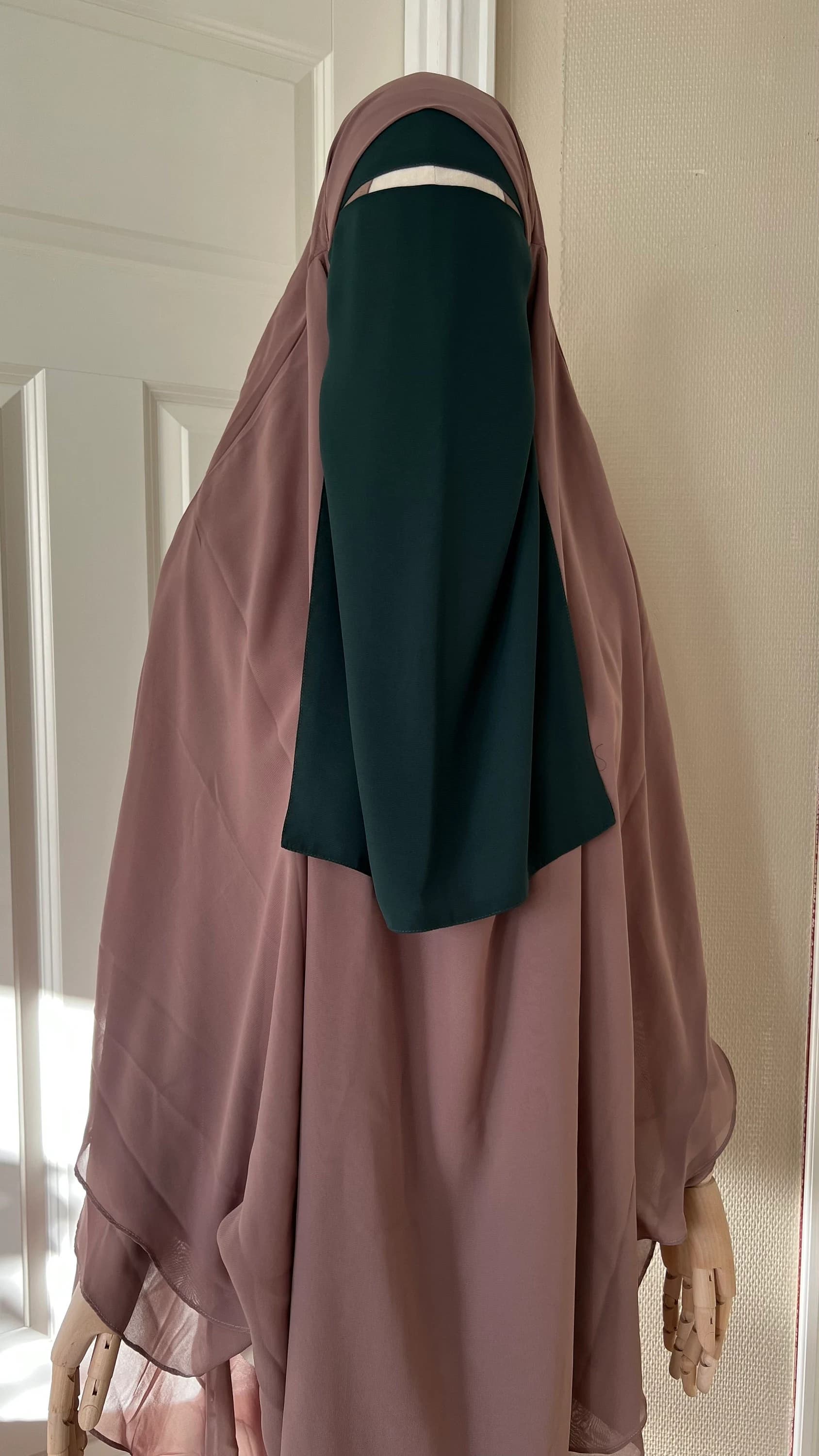 1 layer niqab in chiffon. - image 3