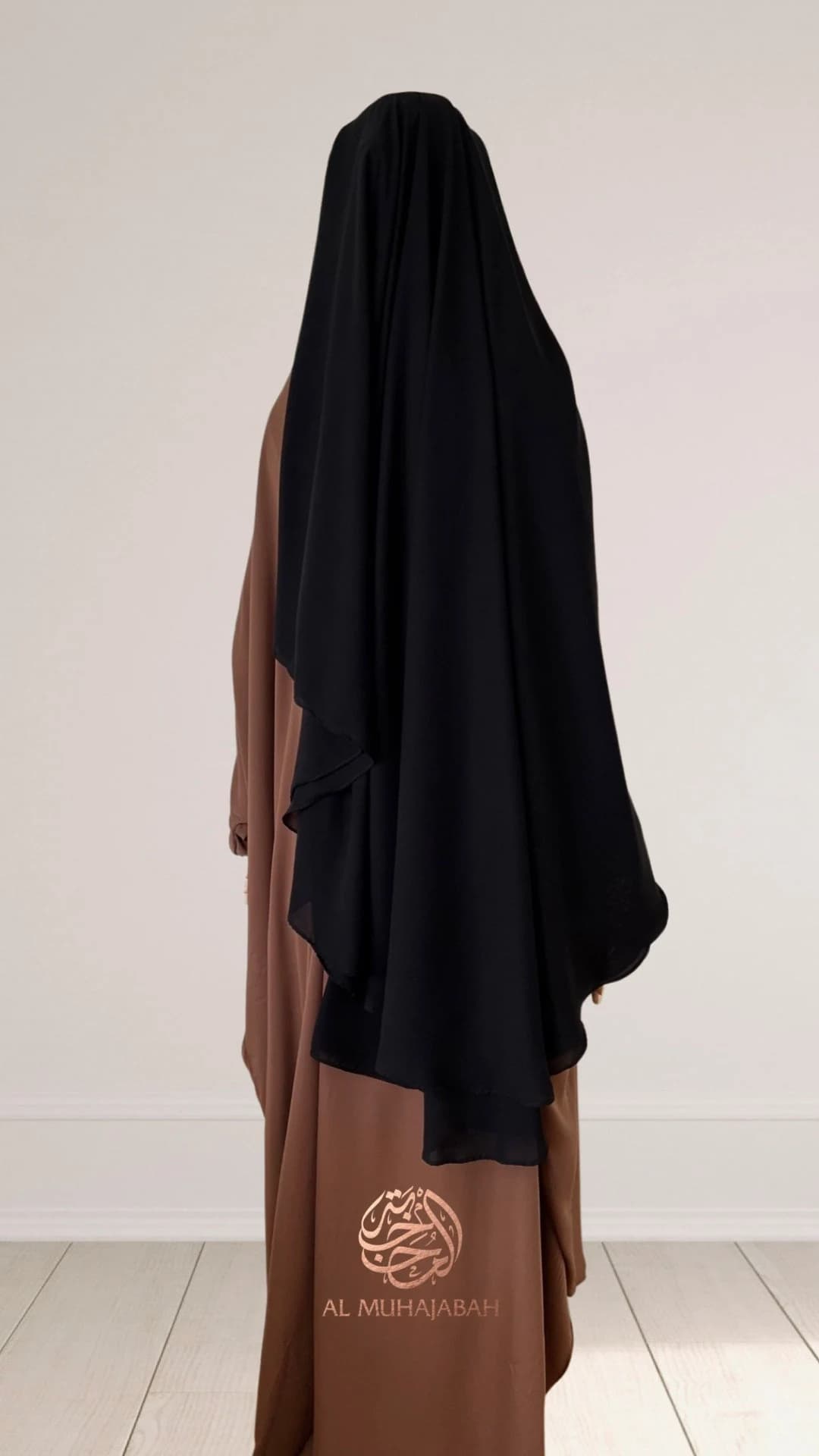 Flap niqab 3 layer, long. - image 2