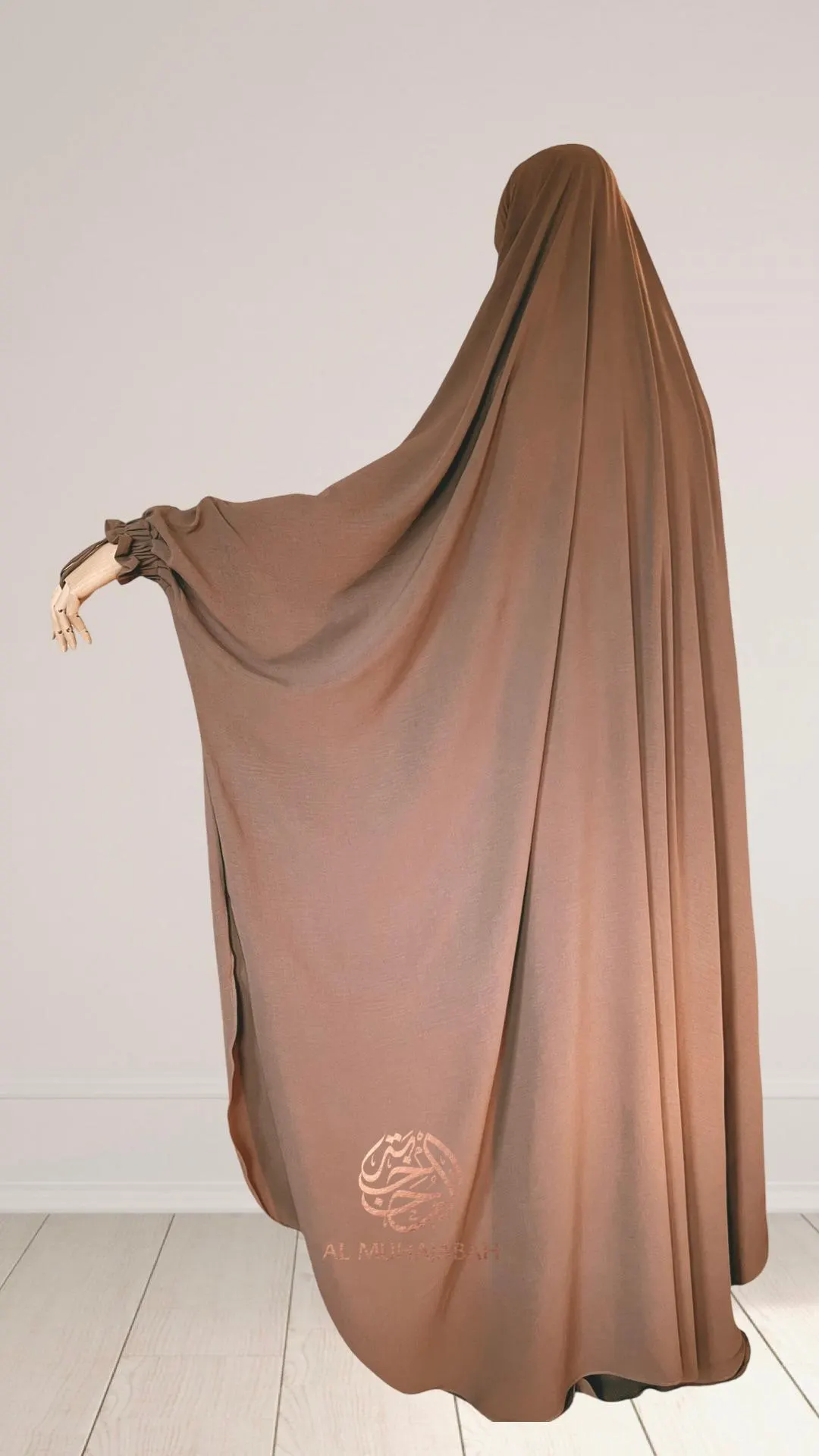 2 piece round long jilbab - image 5