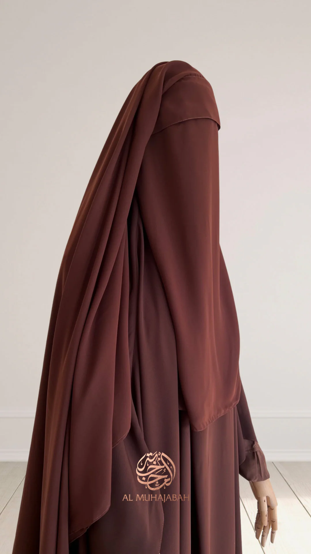 Flap niqab 3 layer, long. - image 4