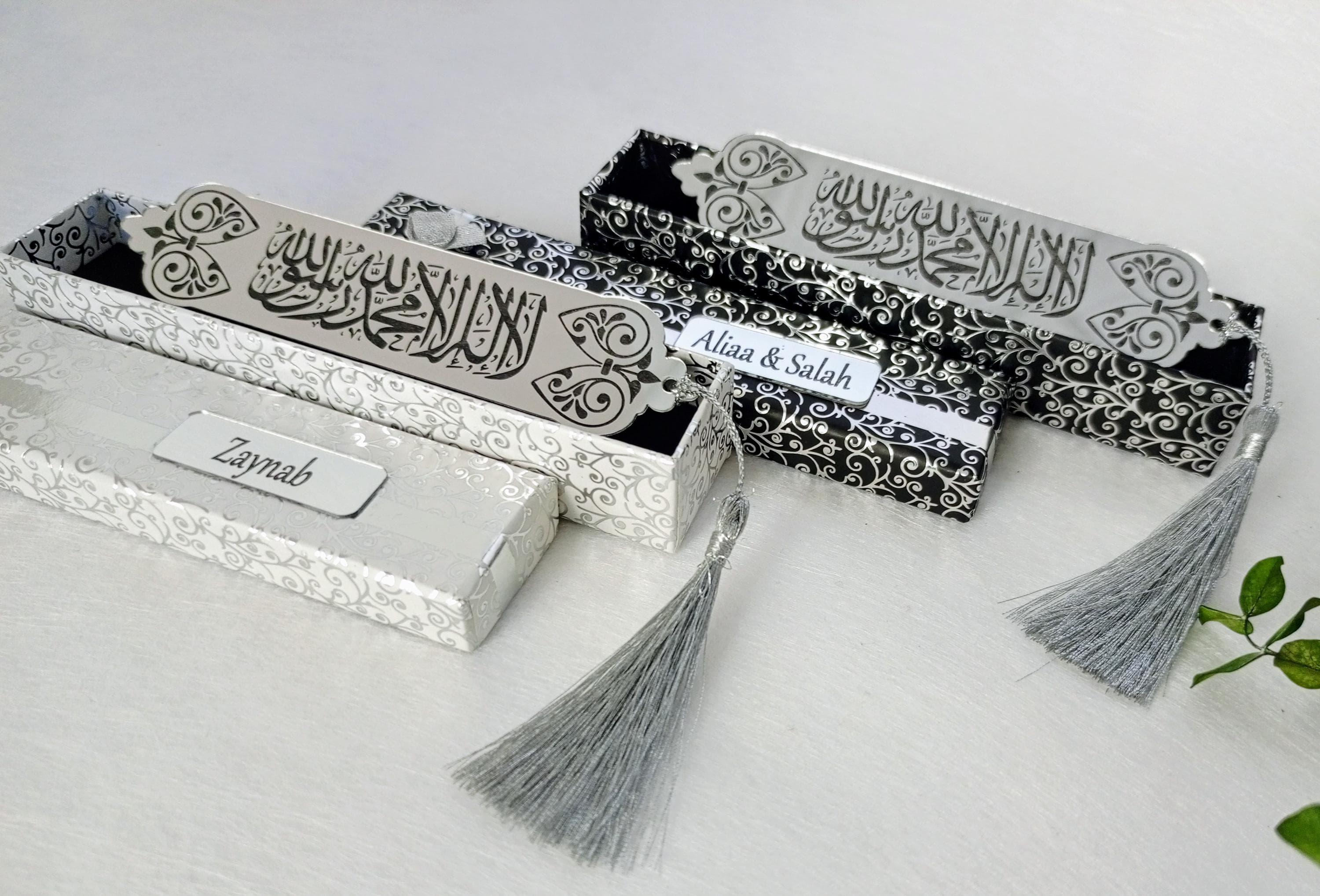 Custom Acrylic Islamic Bookmark | Quran Favor with Gift Box - image 5