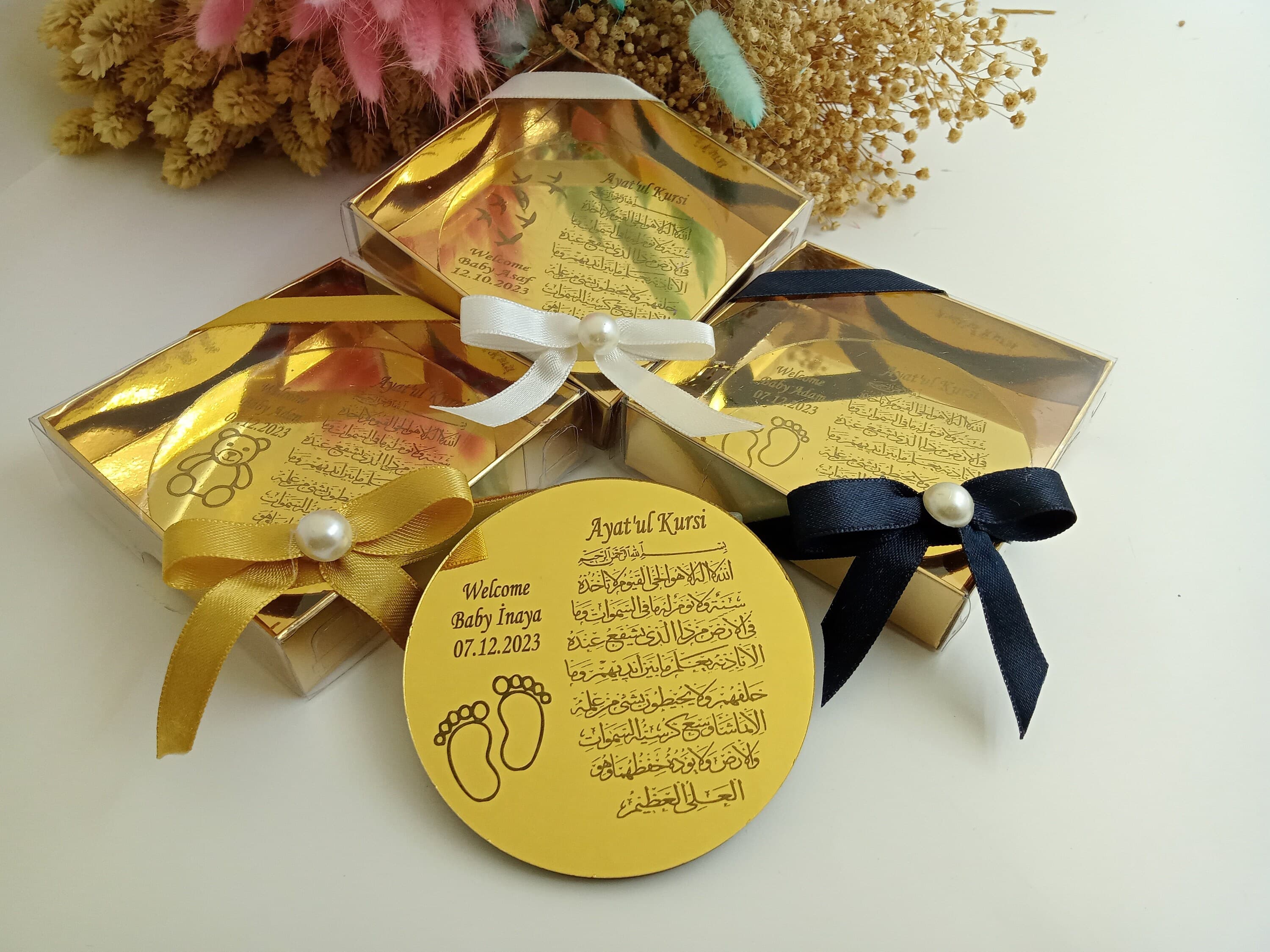 Ayatul Kursi Magnet Favor | Islamic Wedding, Baby Shower - image 5