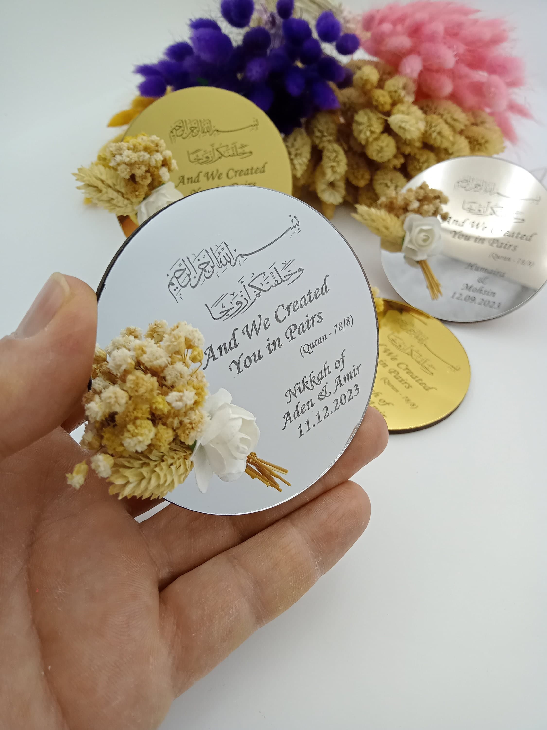 Ayatul Kursi Magnet | Personalized Islamic Wedding Favor - image 5