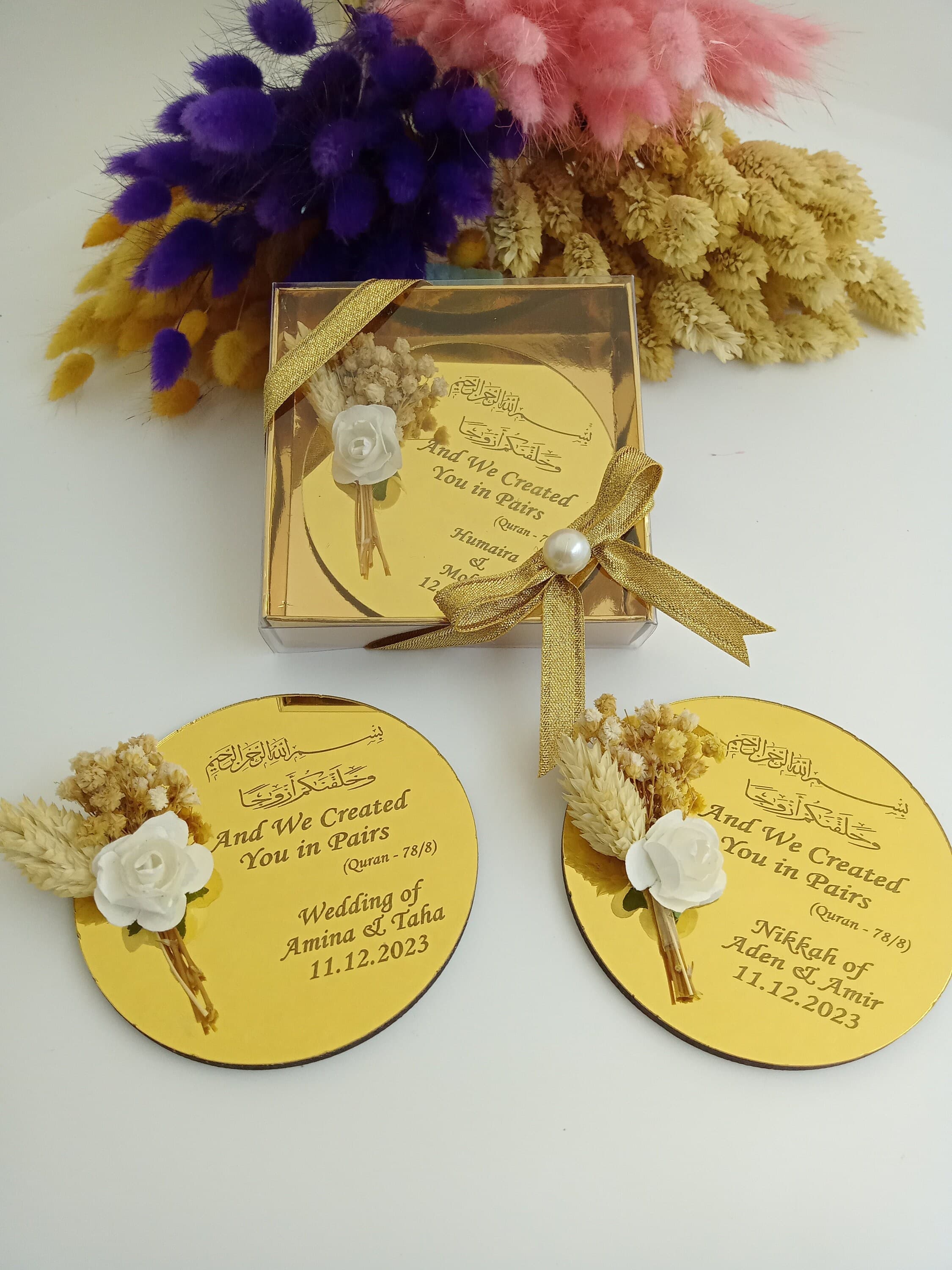 Ayatul Kursi Magnet | Personalized Islamic Wedding Favor - image 3