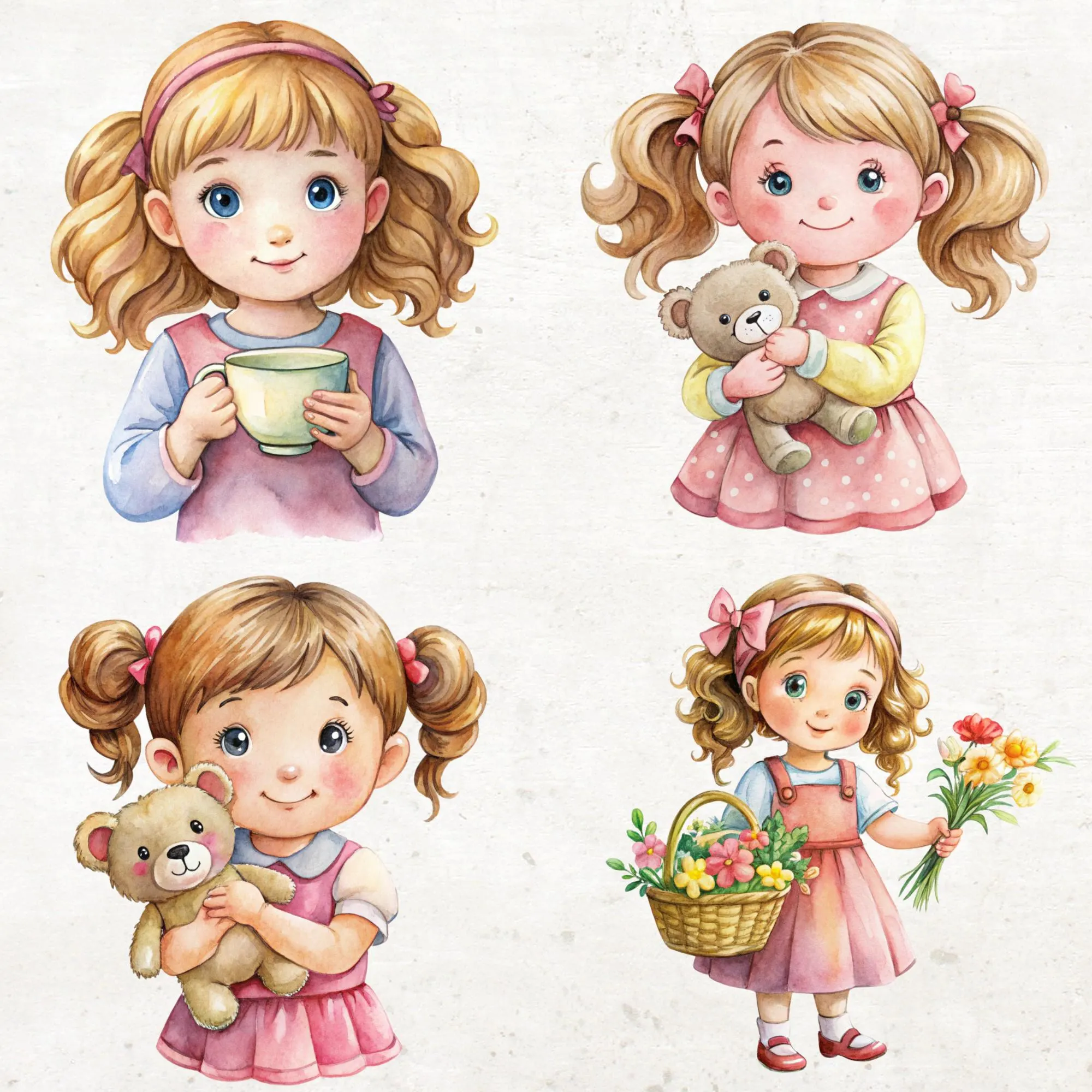 girl cute-png, clipart girls png, little girl clipart, nursery decorations, girl clipart set, high quality png, little girl png, clipart for crafts, digital clipart pack, kids room decor, printable clipart, printable images, nursery decor