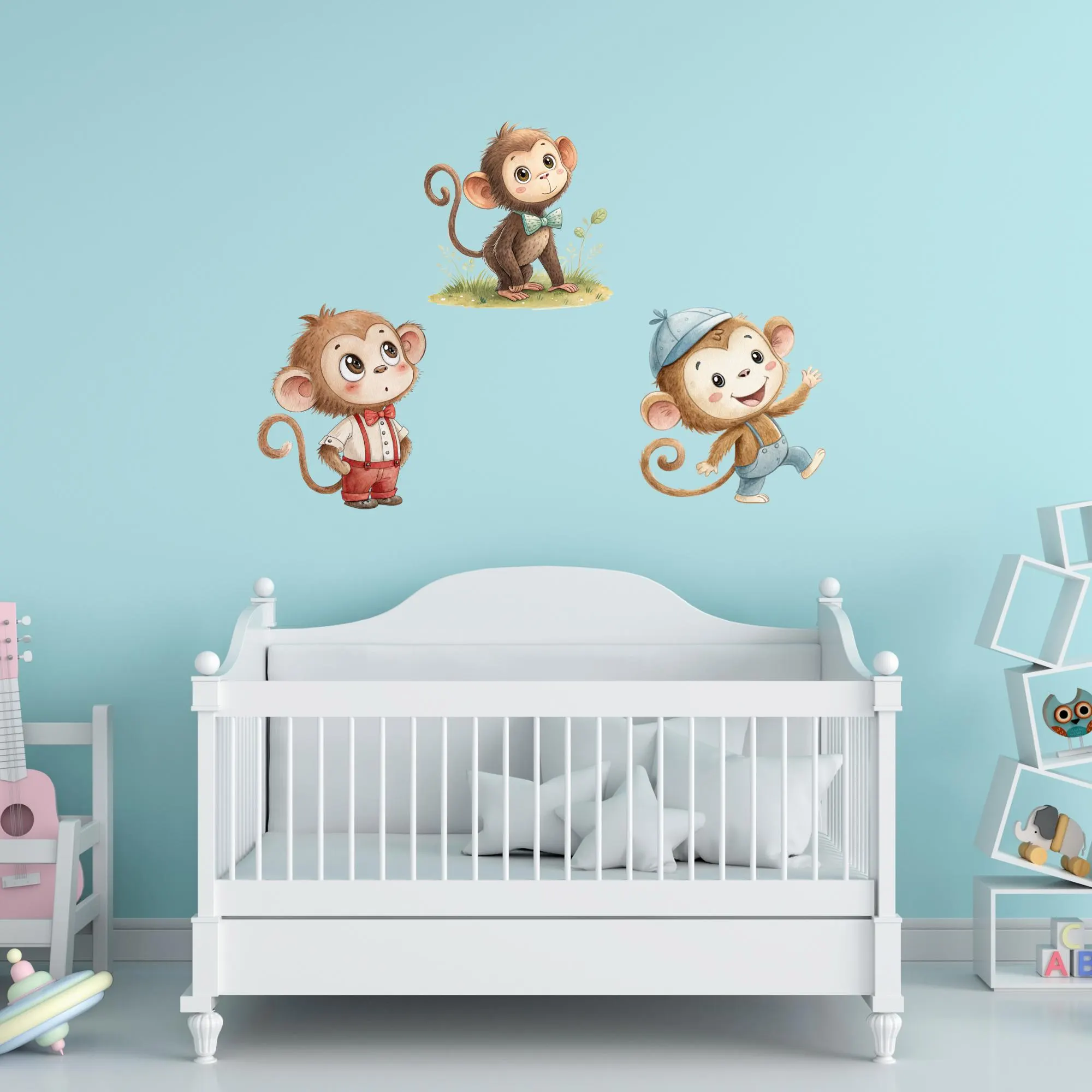 monkey picture, monkey clipart, watercolor monkey, monkey nursery, monkey png, clipart pack, monkey baby, monkey images, clip art, digital clipart, digital crafting, scrapbook images, watercolor