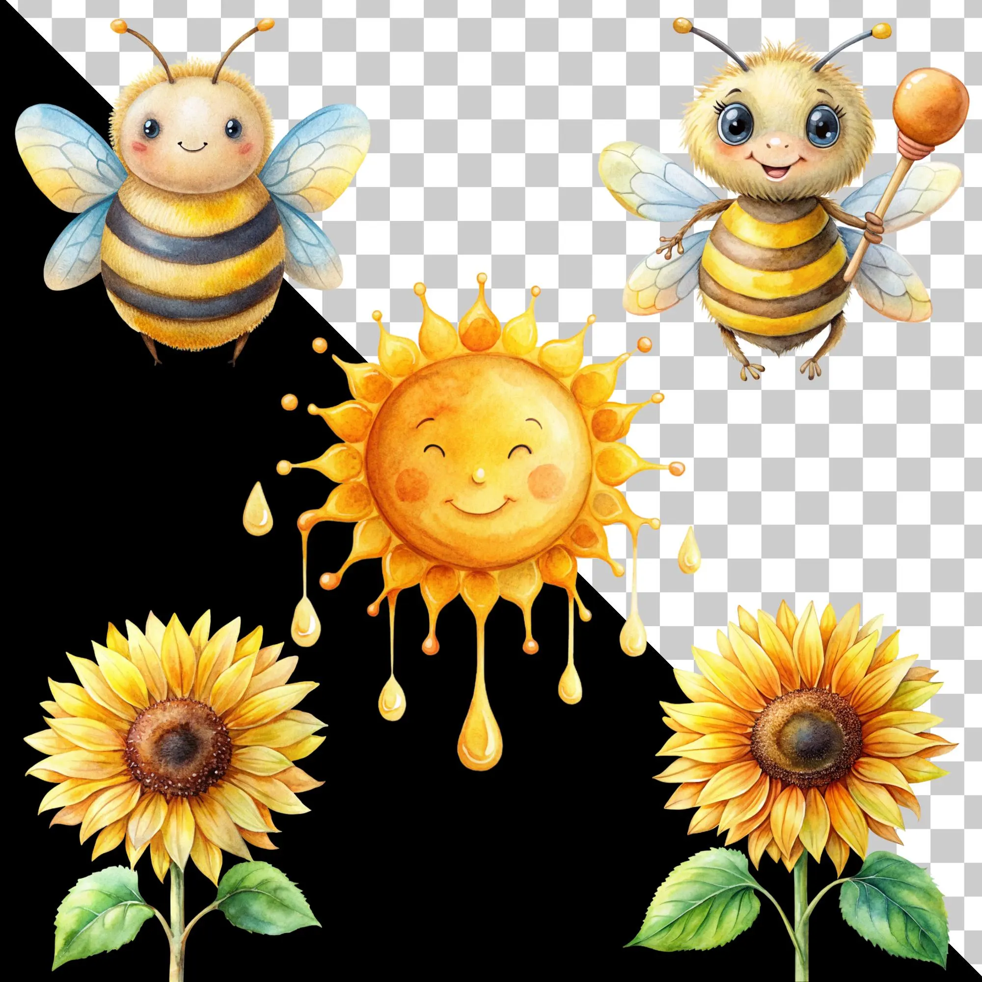 bumblebee clipart, beehive clipart, bee graphics, honeycomb clipart, bees clipart set, cute bees clipart, honey bees clipart, bee clipart png, bees clipart, bees png clipart, cute bees graphics, flowers clipart, happy bees clipart