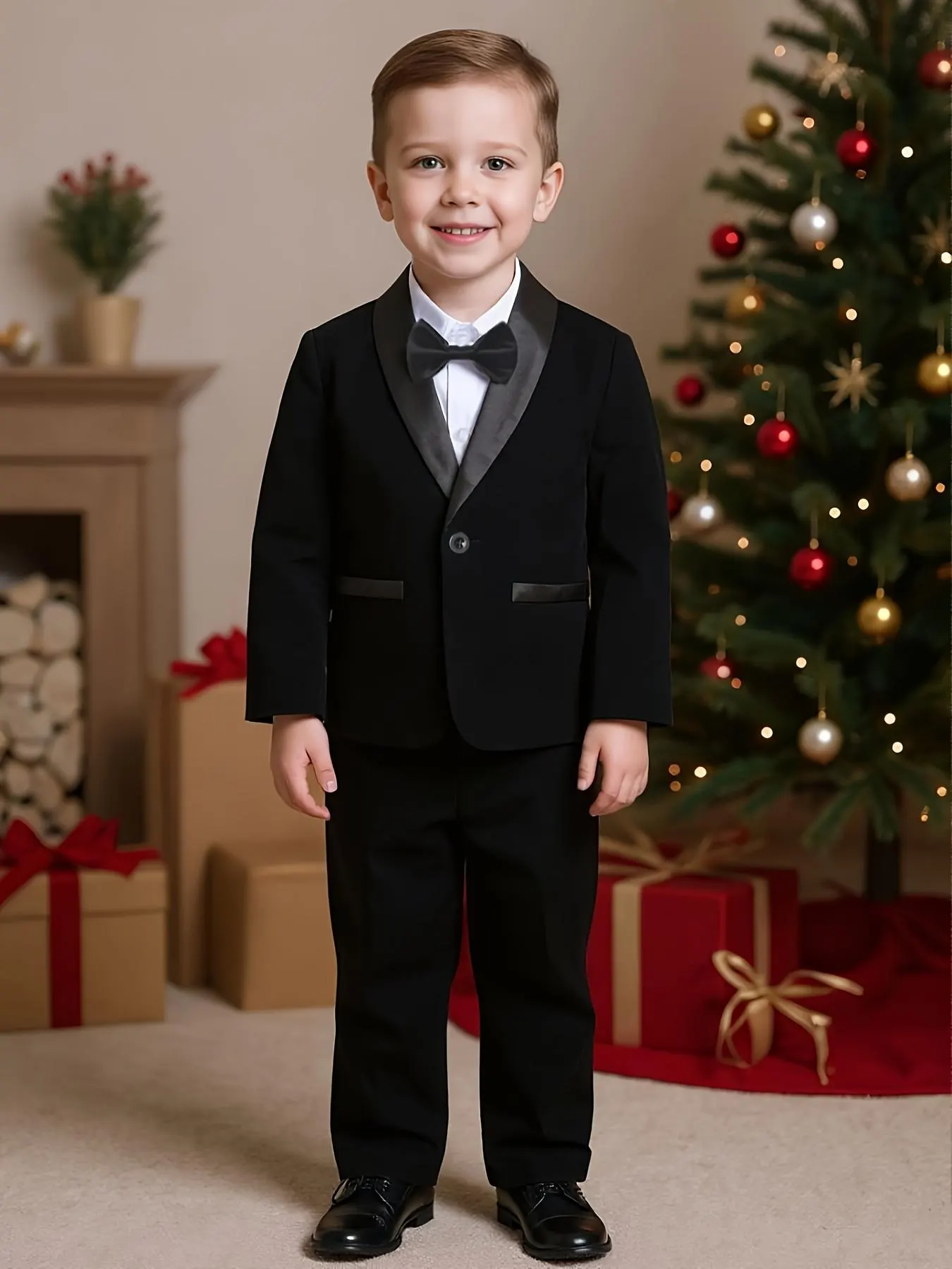 Toddler formal black velvet wedding suit, Boys luxury velvet tuxedo with white shirt, Kids black velvet blazer and pant formal set, Boys stylish velvet tuxedo outfit for parties