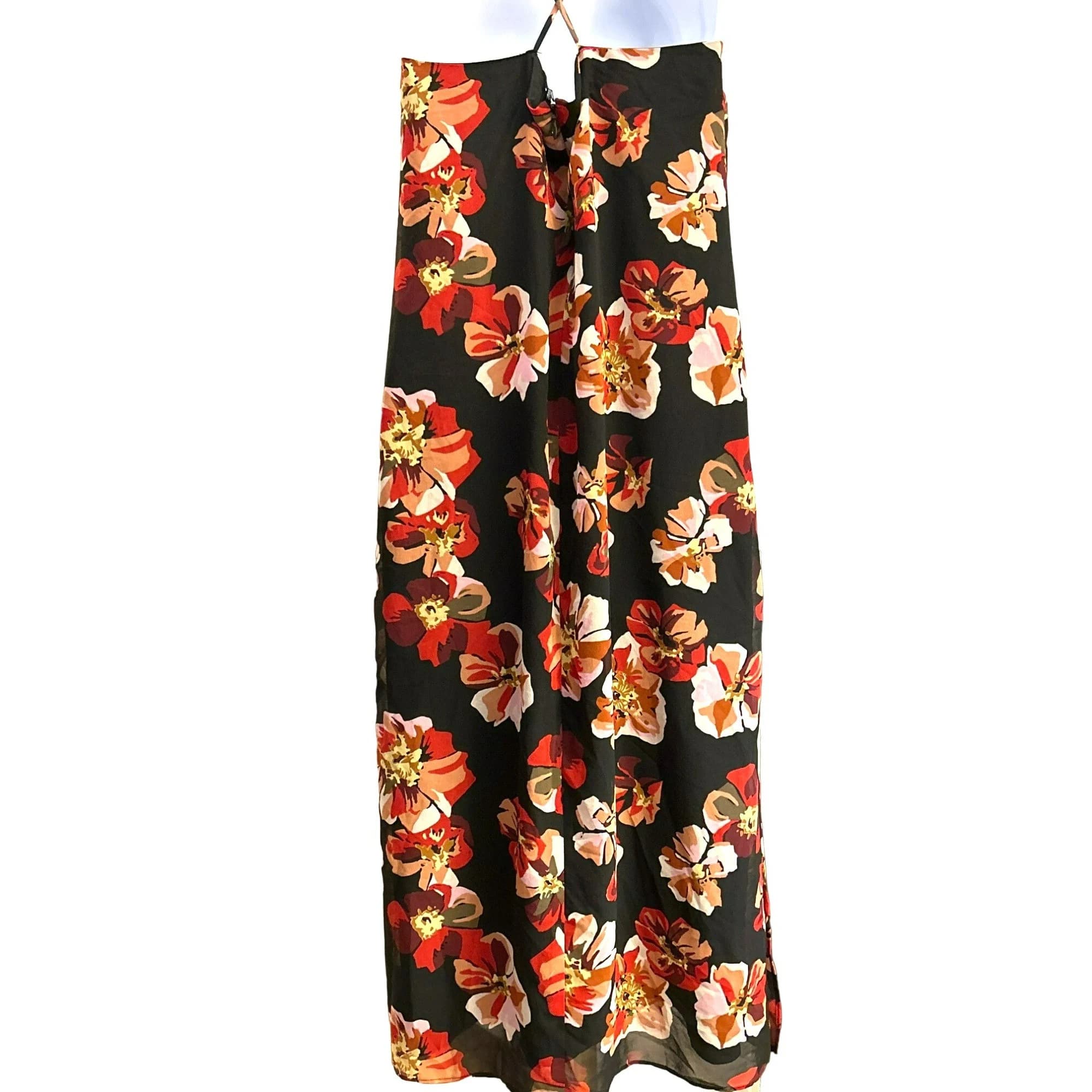 Madewell Women's Apron Floral Slip Dress in French Rose Size 6 1990s Style Y2K Midi - image 5