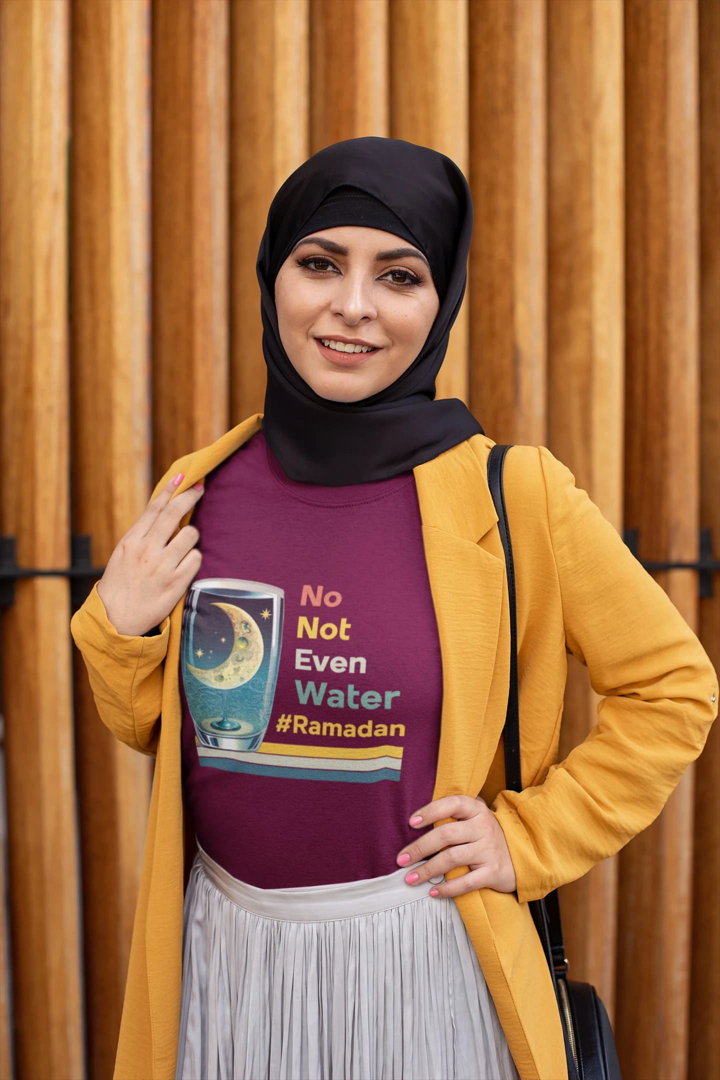 Ramadan Not even water Unisex Heavy Cotton Tee - image 3