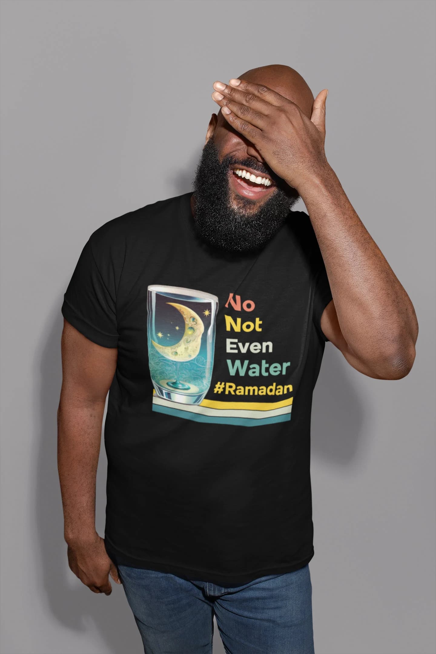 Ramadan Not even water Unisex Heavy Cotton Tee - image 5