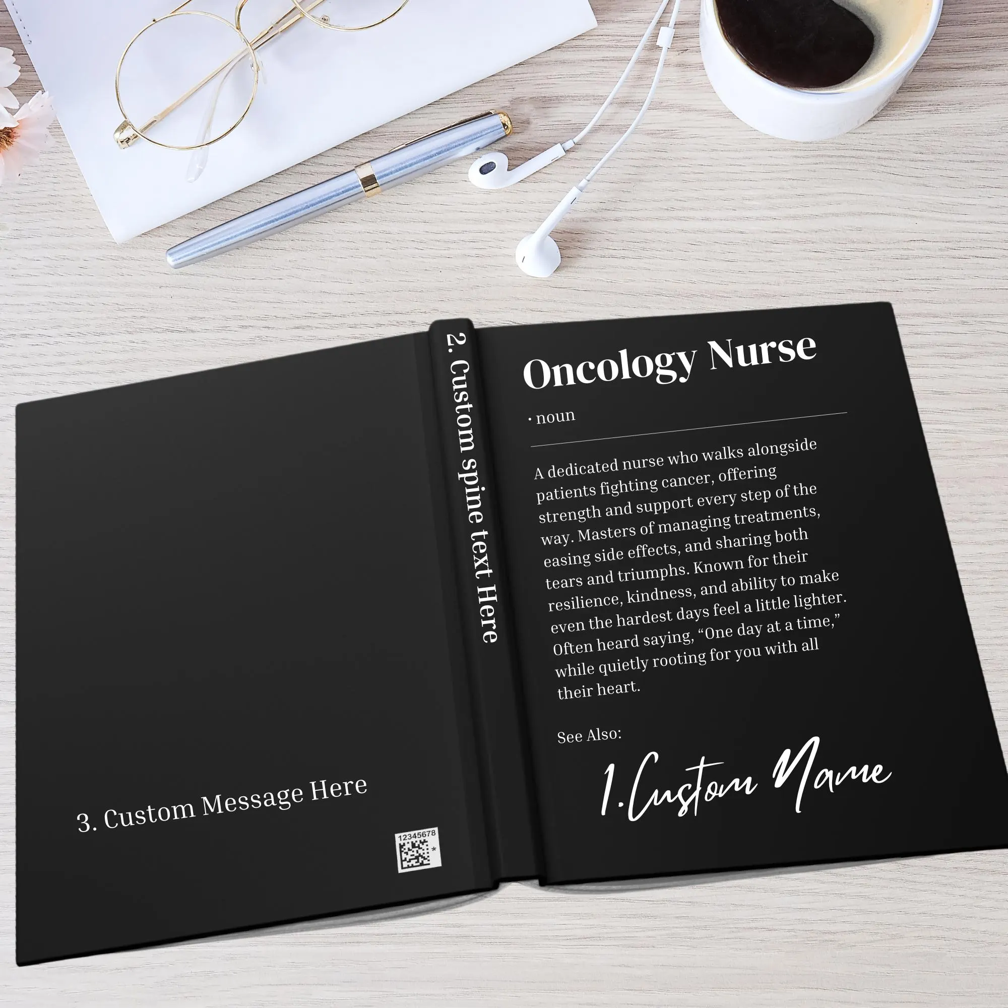 Oncology Nurse Journal Nurse Appreciation Gifts, New Nurse Gift, Oncology Nurse Nurse Student Graduation, Personalized, Custom Name - image 5