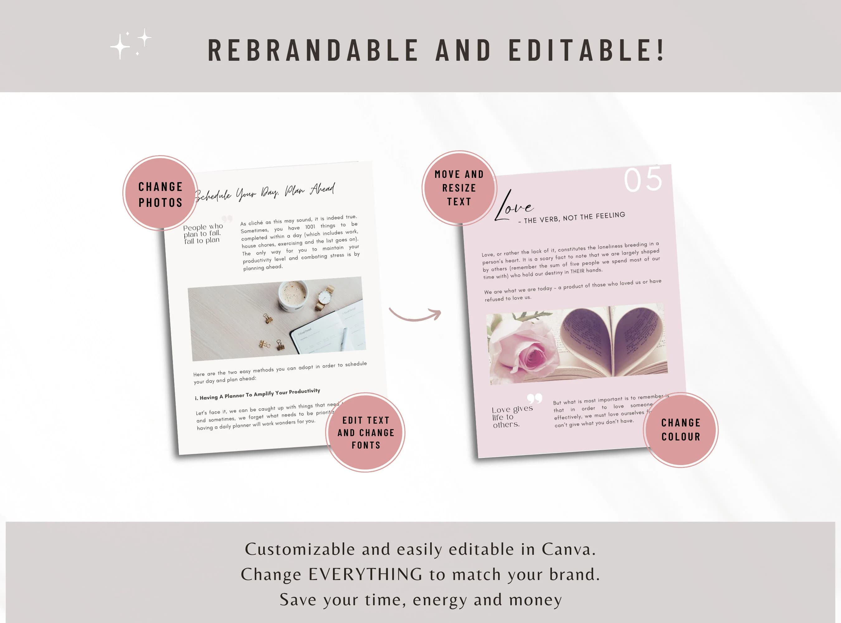 Done For You Course for Life Coach Canva Template
