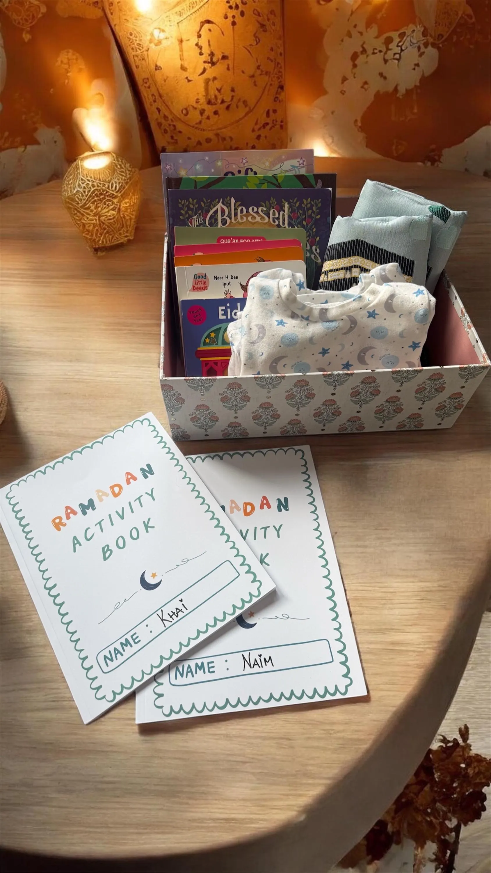 Printed Spiral Bound Ramadan Activity Book for Toddlers  | Coloring, Tracing & Daily Ramadan Activities - image 4